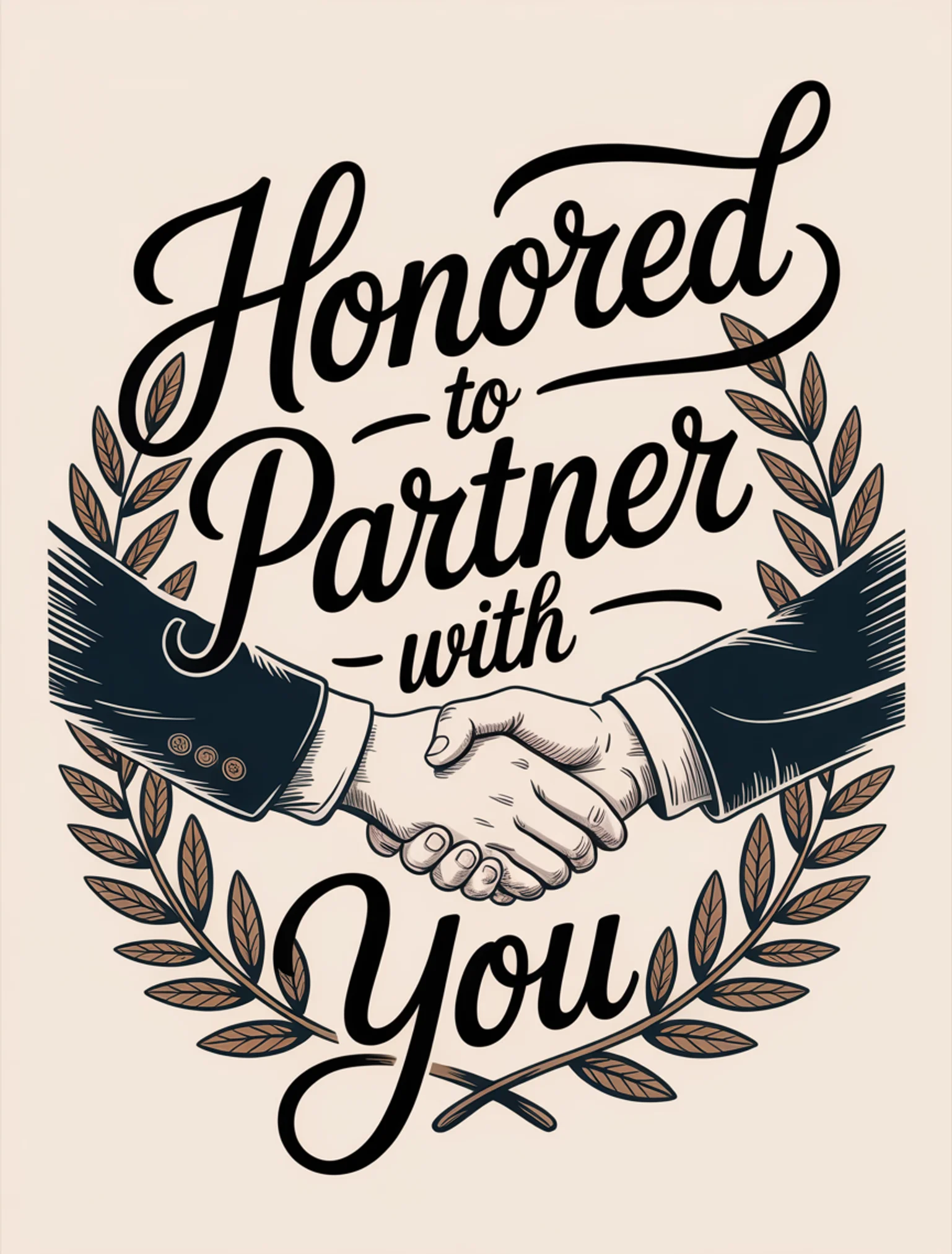 Honored to Partner With You