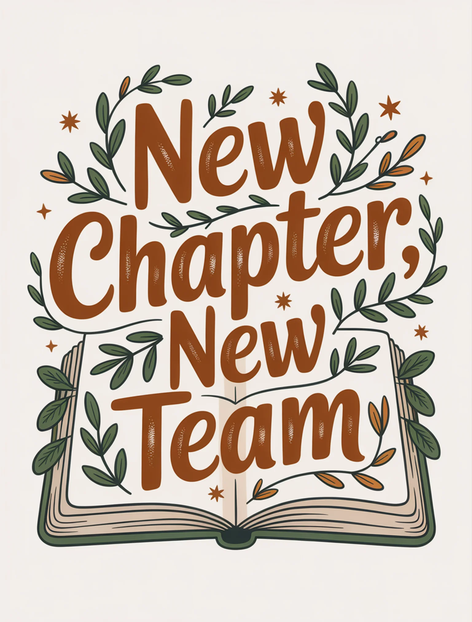 New Chapter, New Team