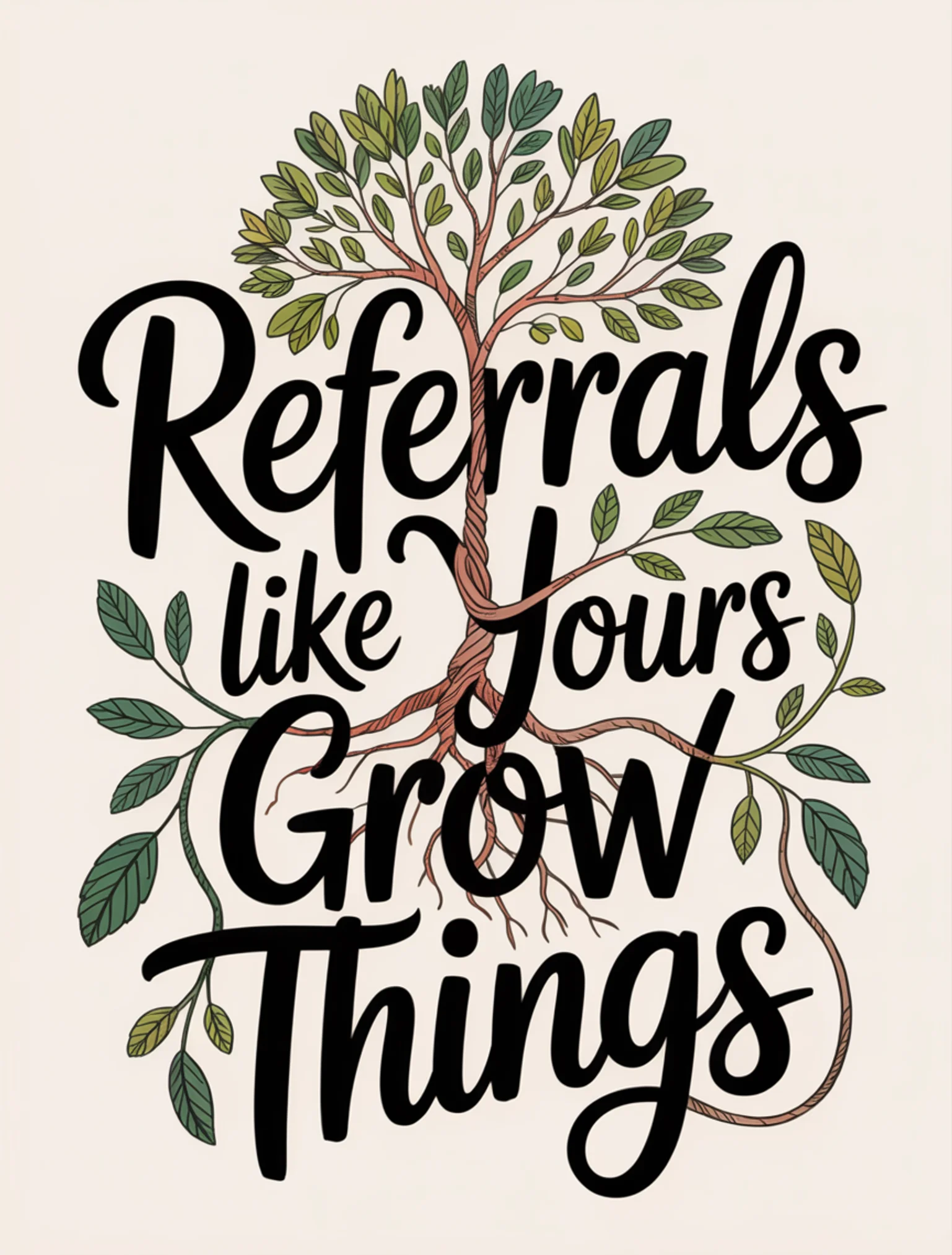 Referrals Like Yours Grow Things