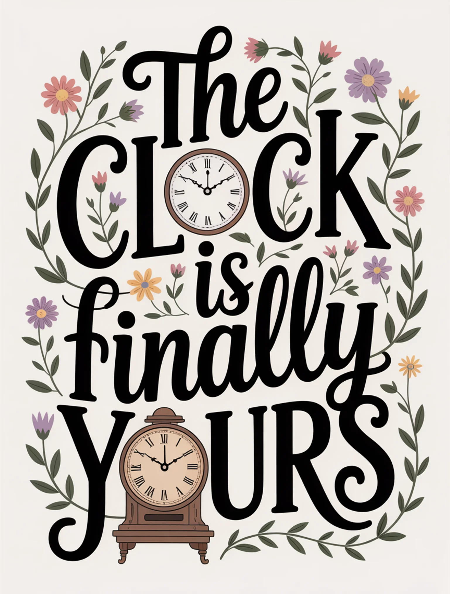 The Clock Is Finally Yours