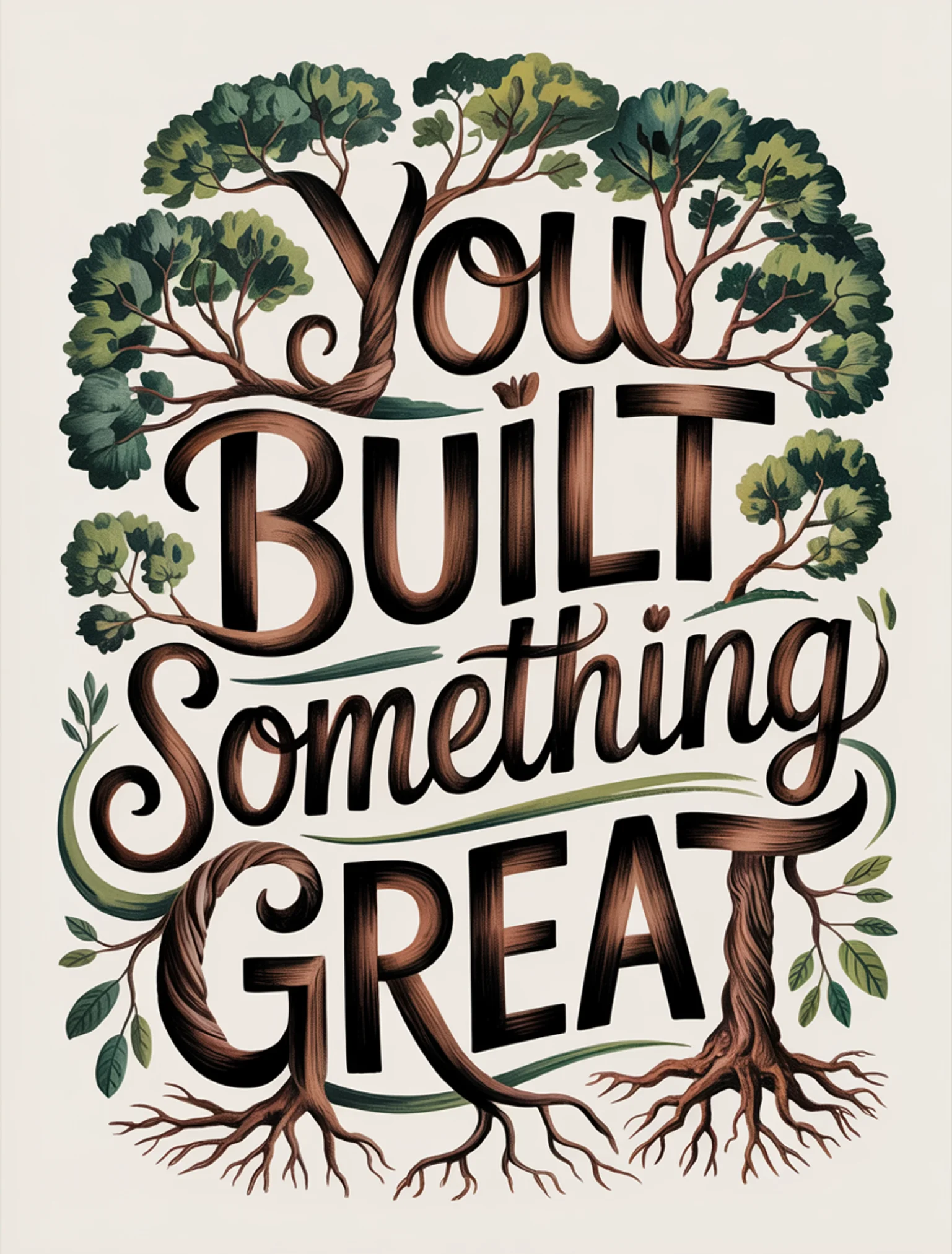 You Built Something Great