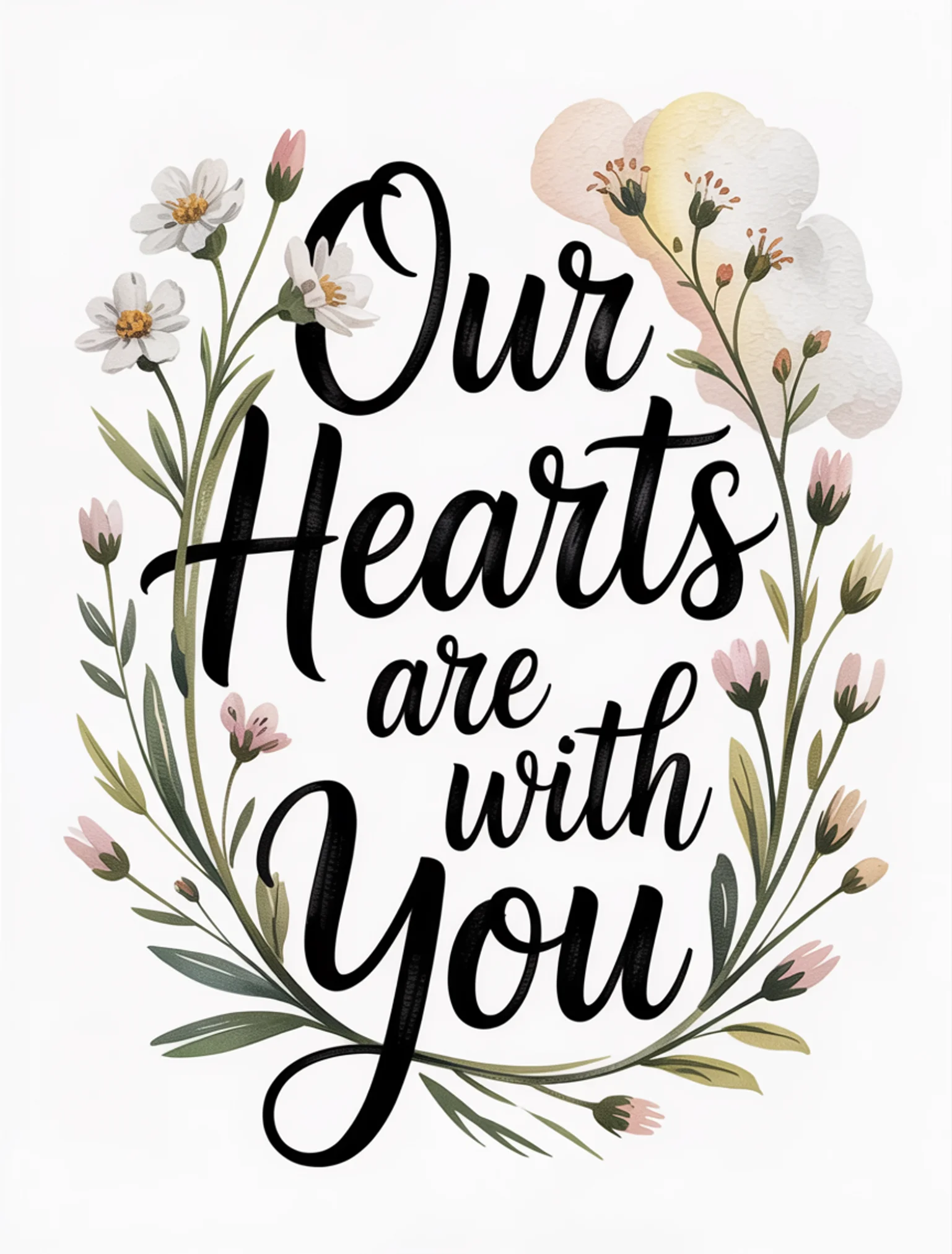 Our Hearts Are With You