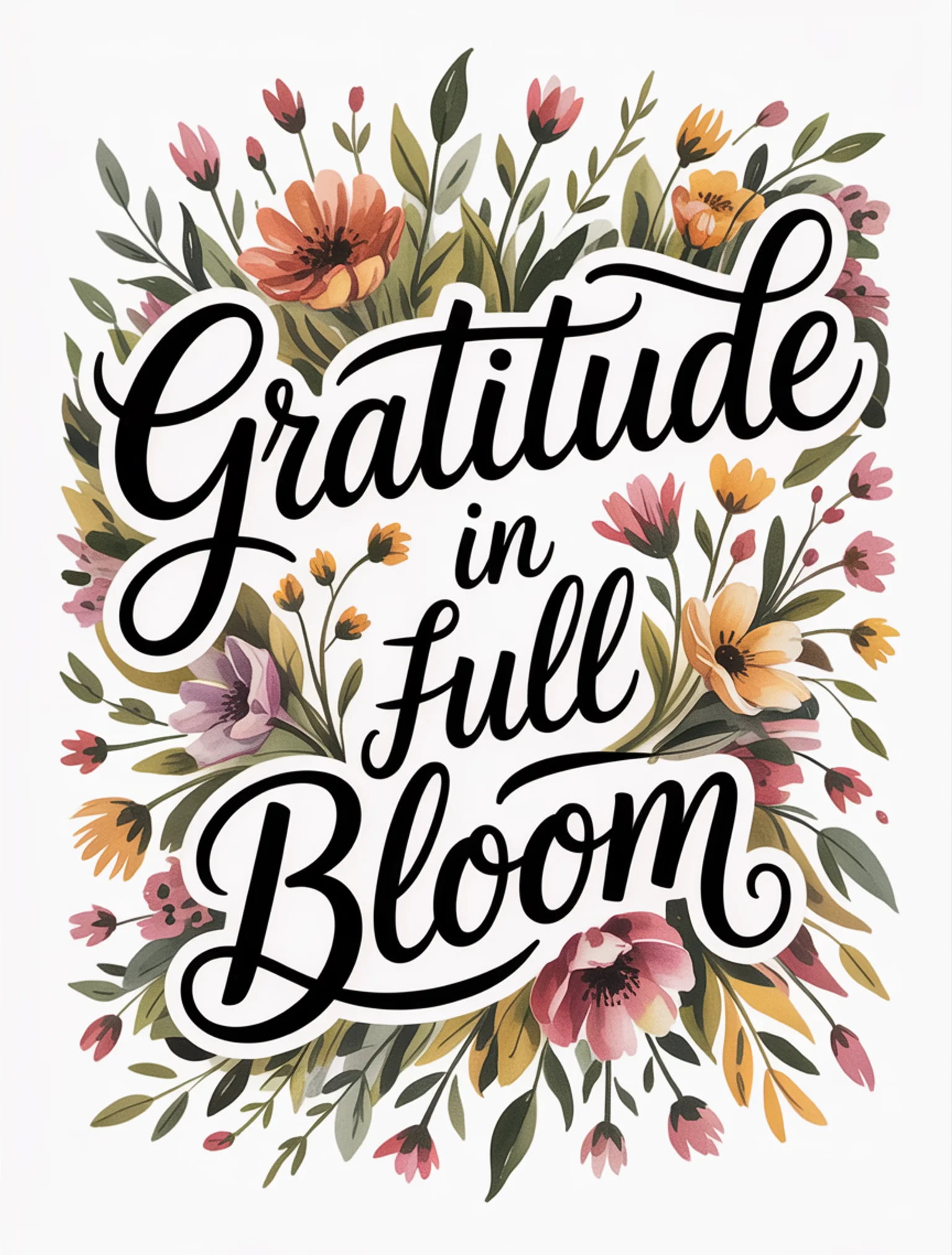 Gratitude in Full Bloom