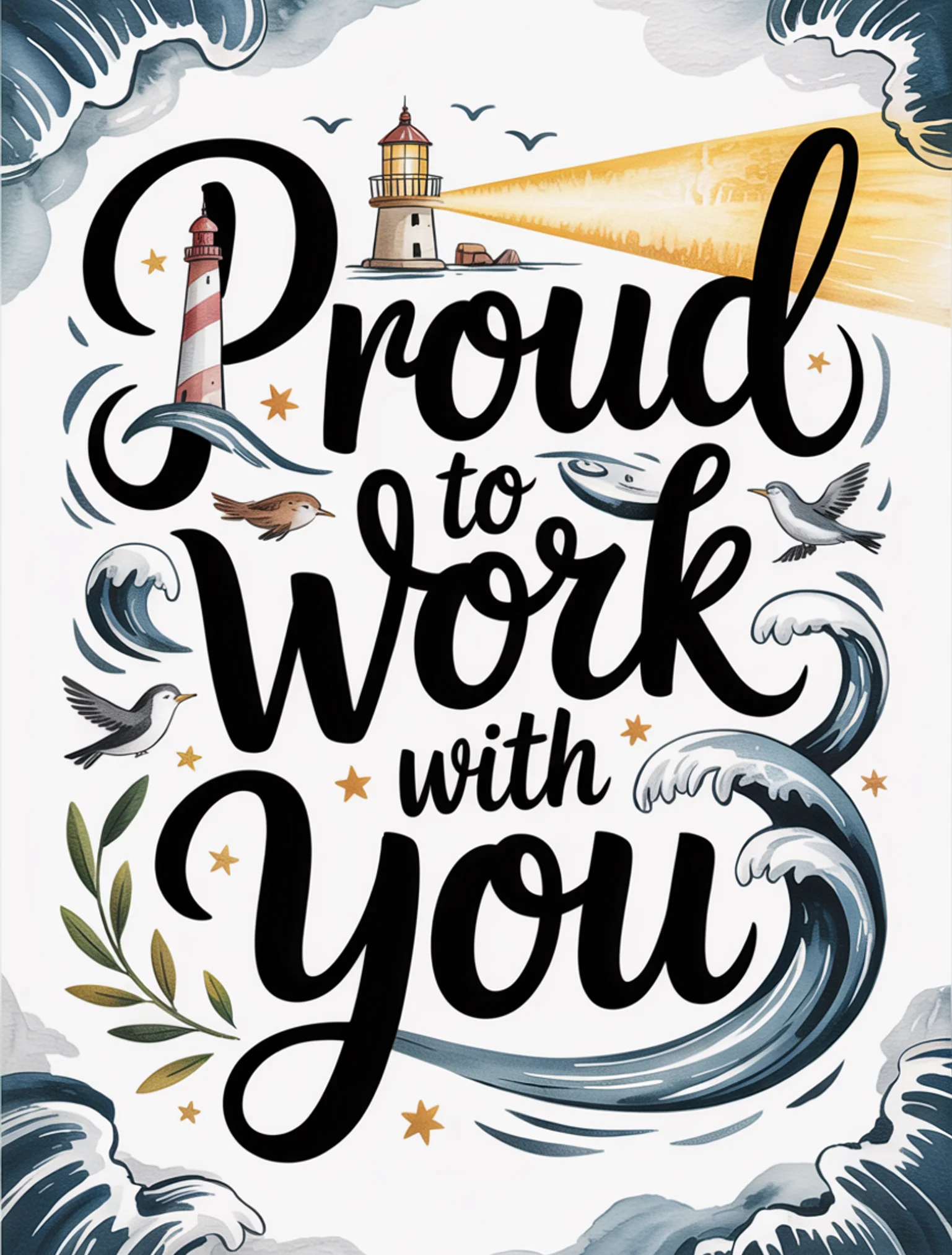 Proud to Work With You