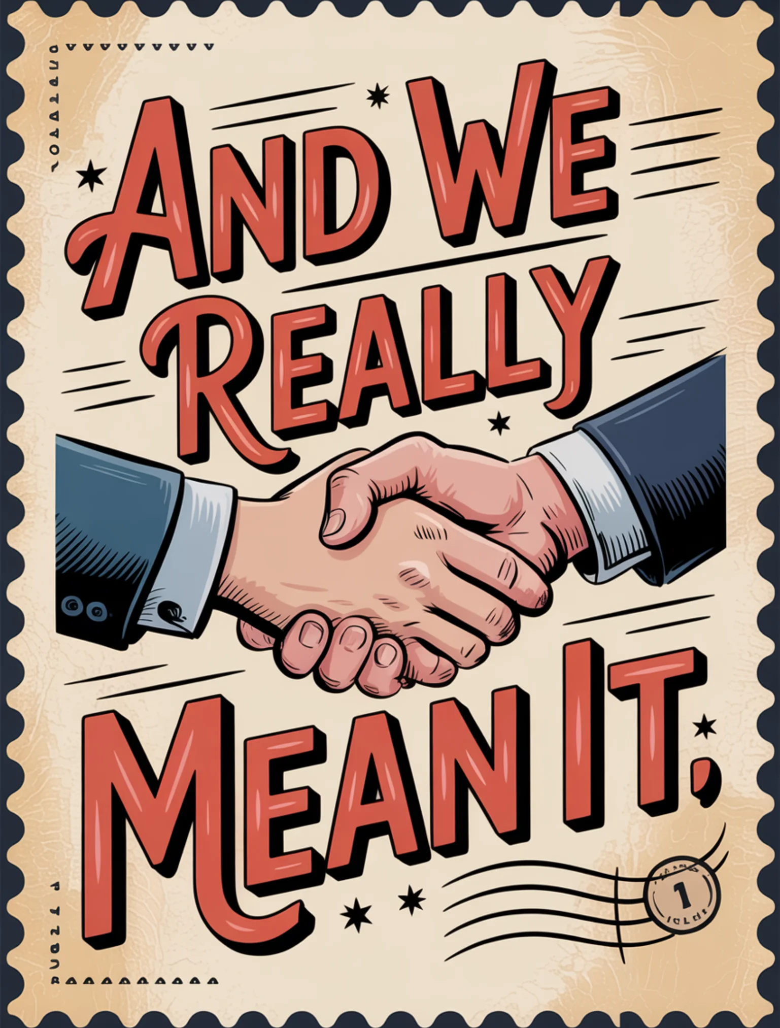 And We Really Mean It