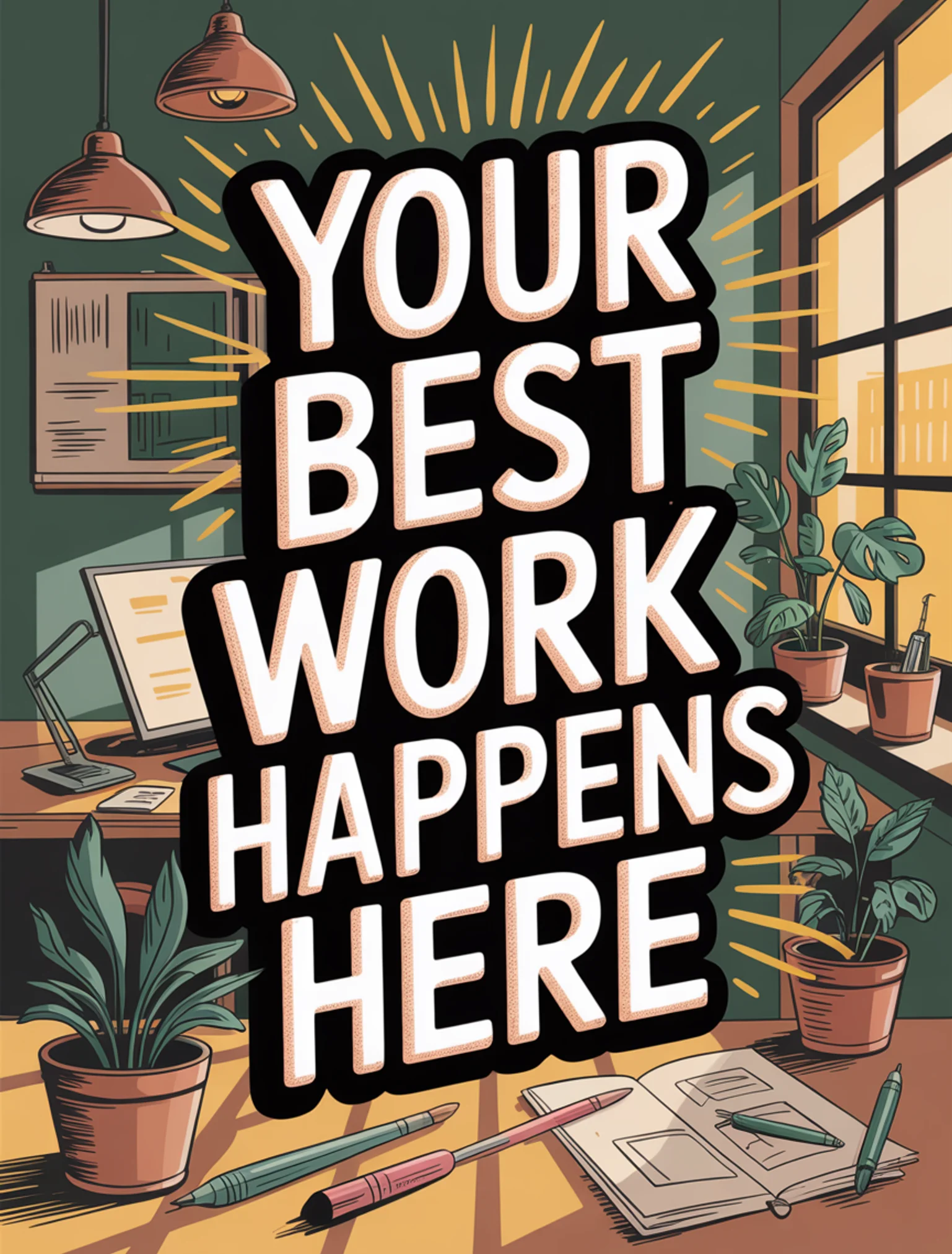 Your Best Work Happens Here