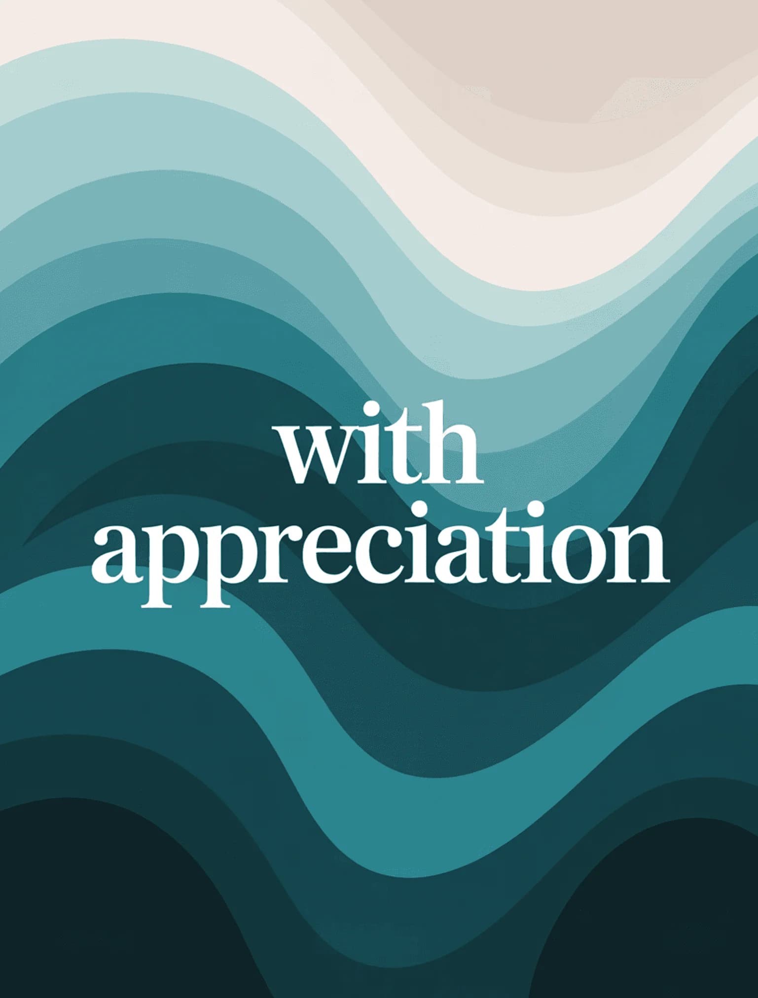 Employee Appreciation Teal