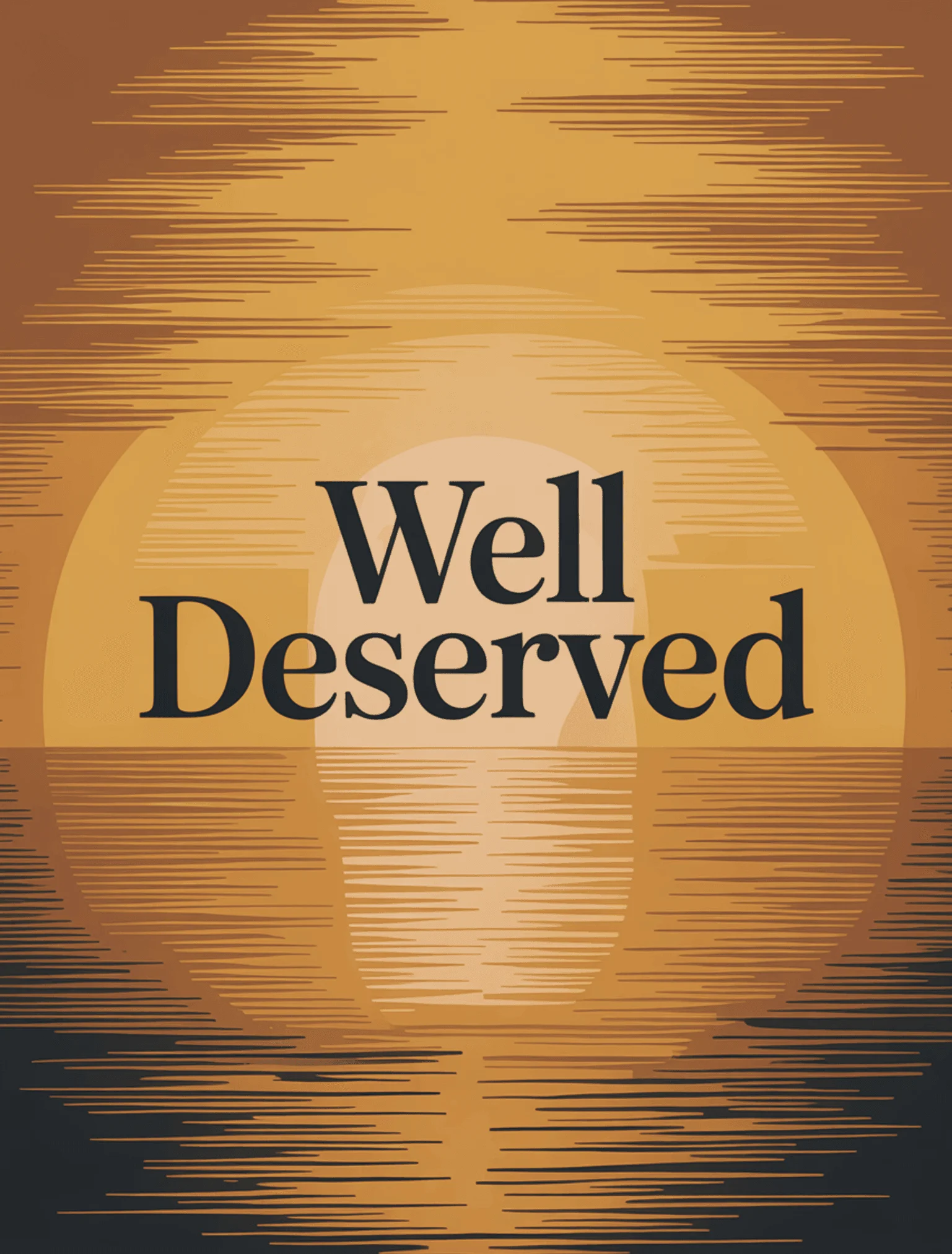 Retirement Golden Sunset