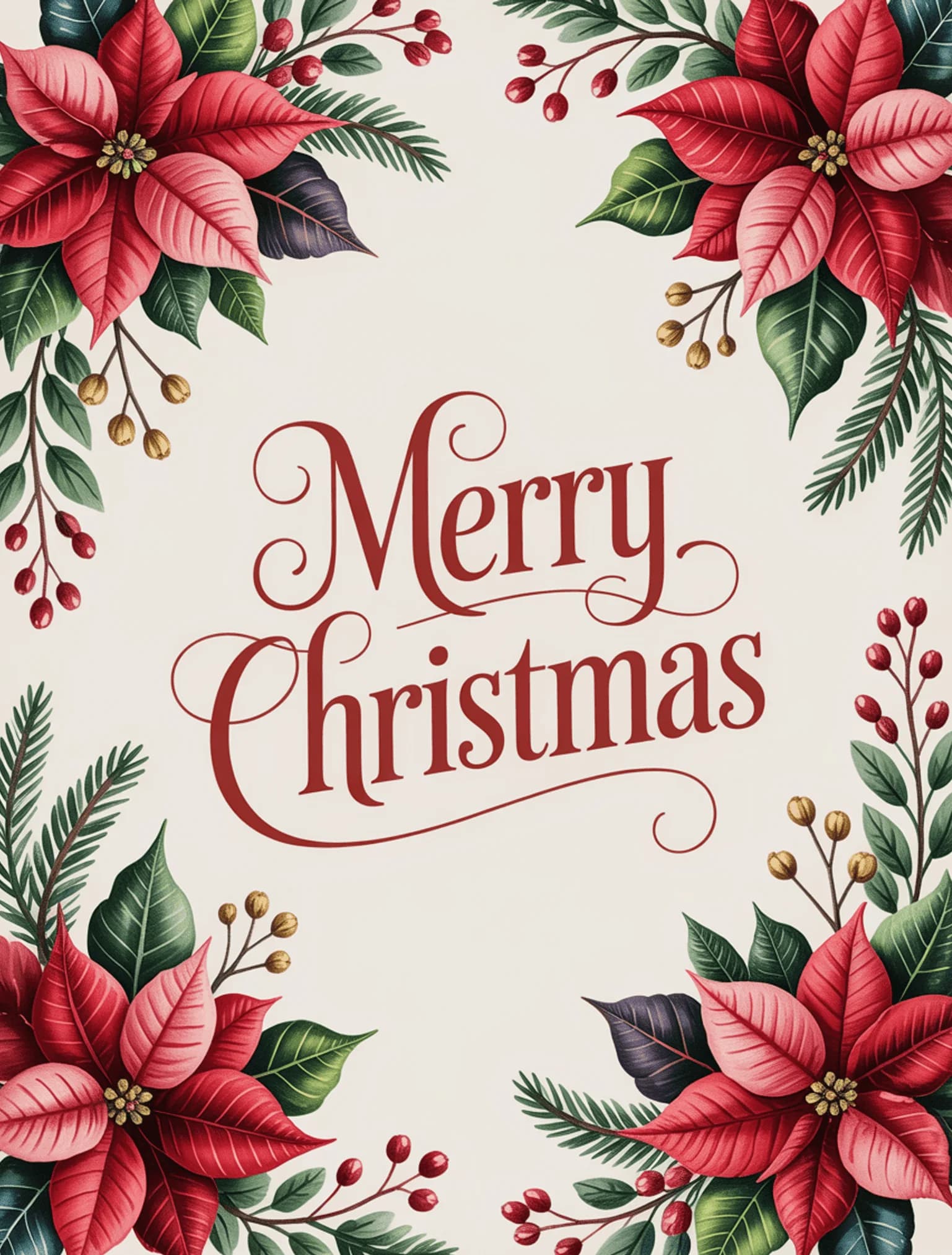 Poinsettia Arrangement