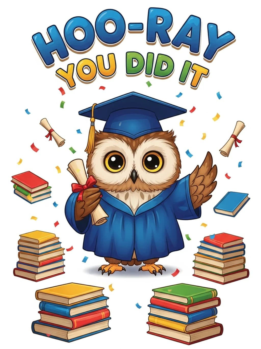 Hoo-Ray You Did It Owl