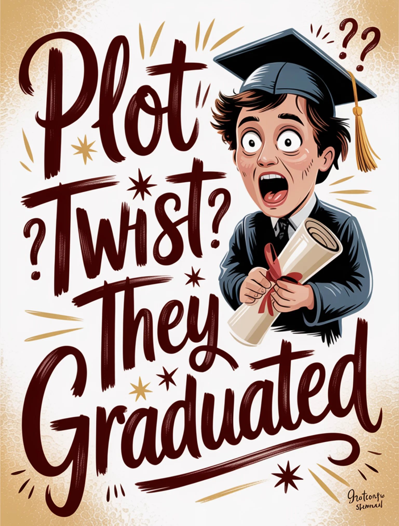 Plot Twist: Graduated