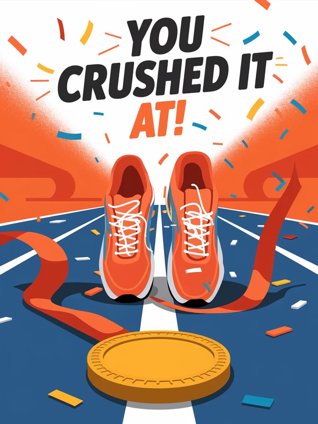 Marathon Medal Congrats