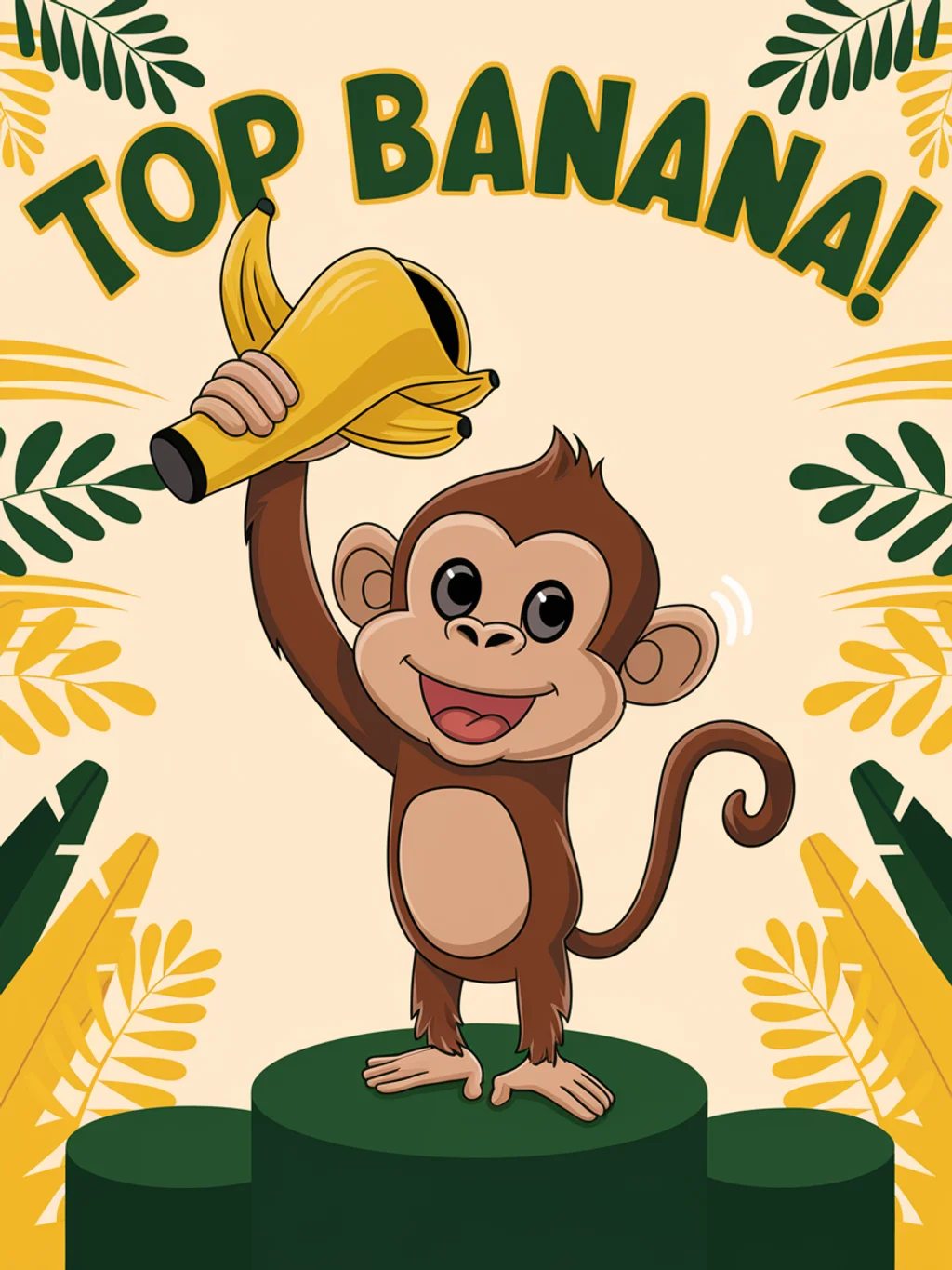 Monkey Banana Trophy