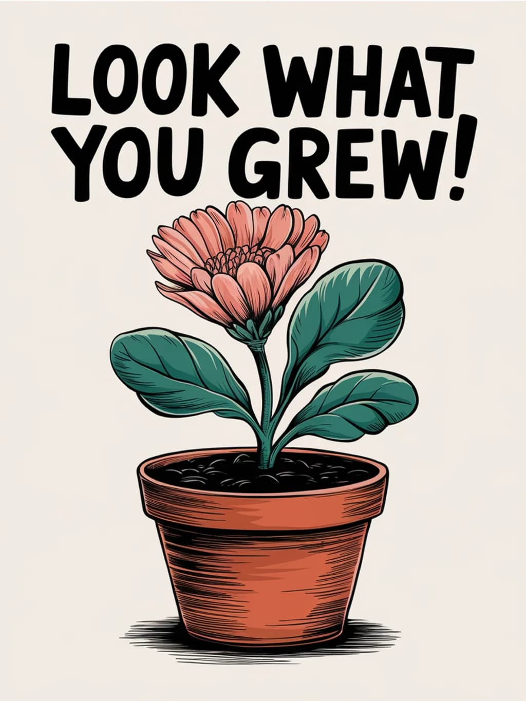 Plant Finally Bloomed