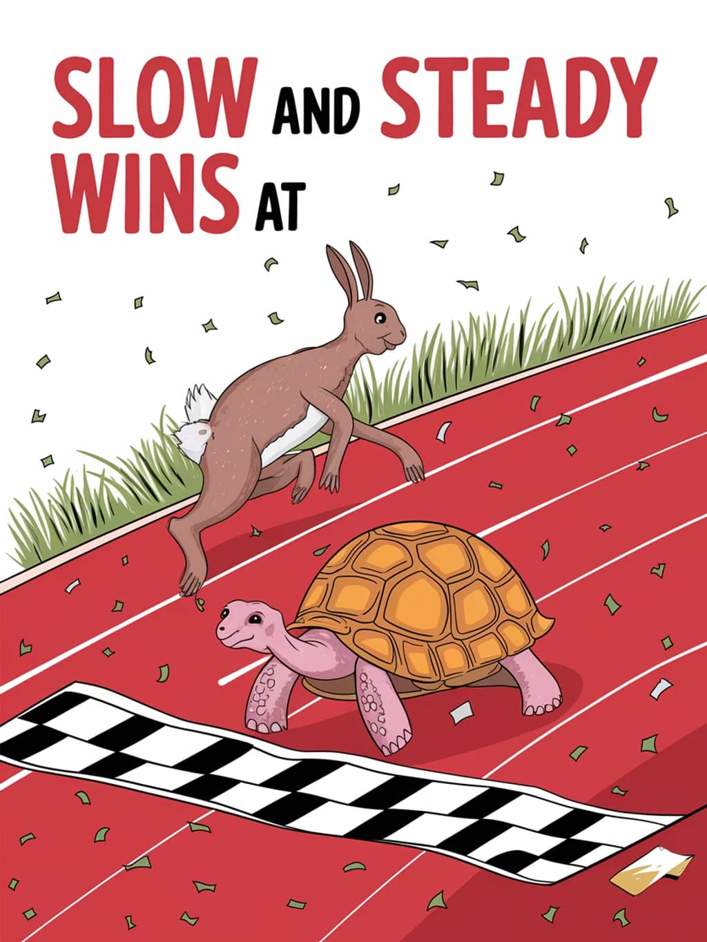 Tortoise Finish Line