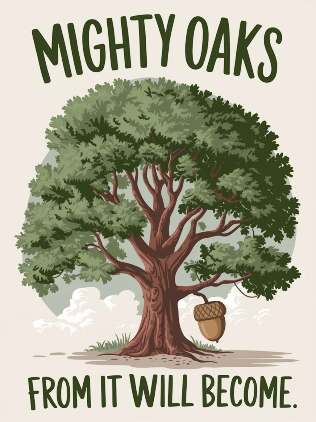 Mighty Oak Acorn