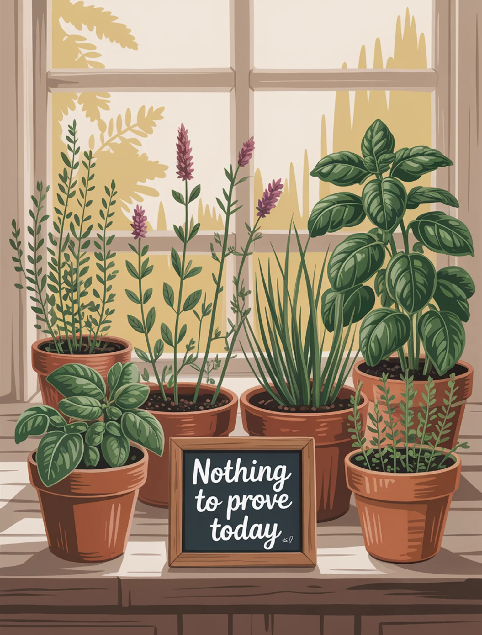 Nothing To Prove Today