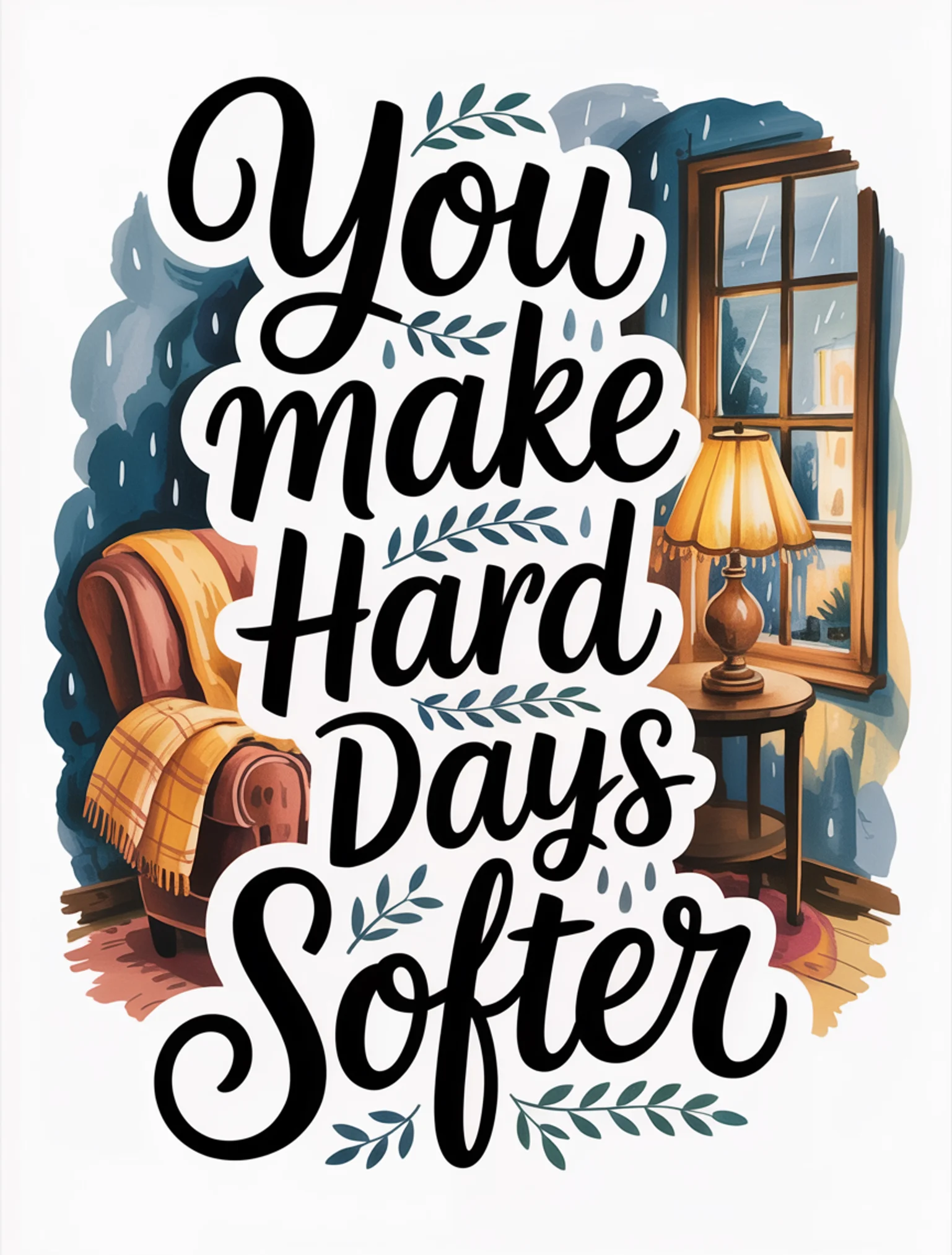 You Make Hard Days Softer