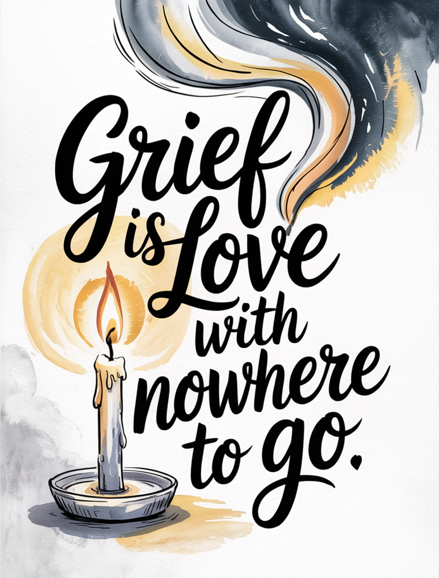 Grief Is Love With Nowhere To Go