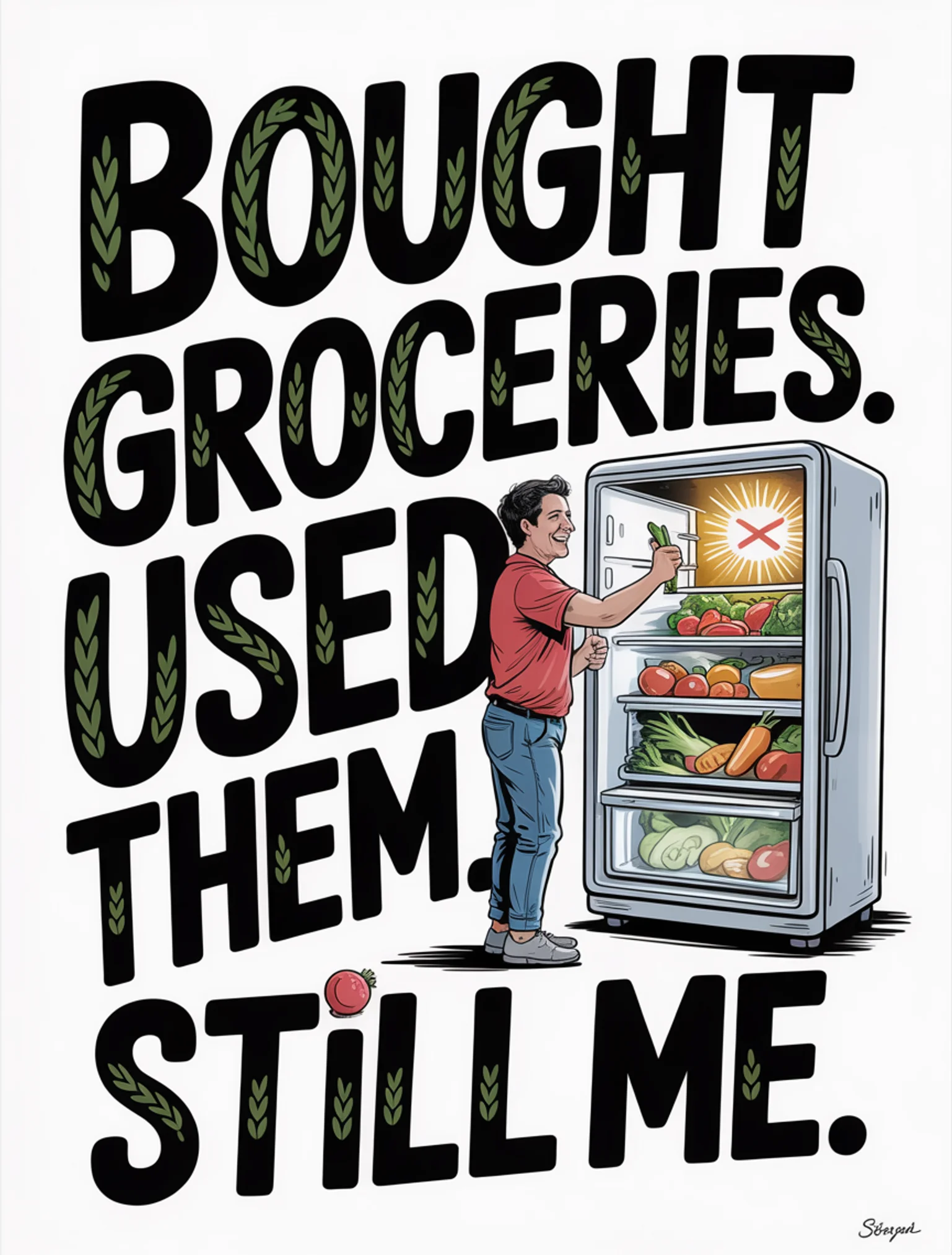 Actually Bought Groceries