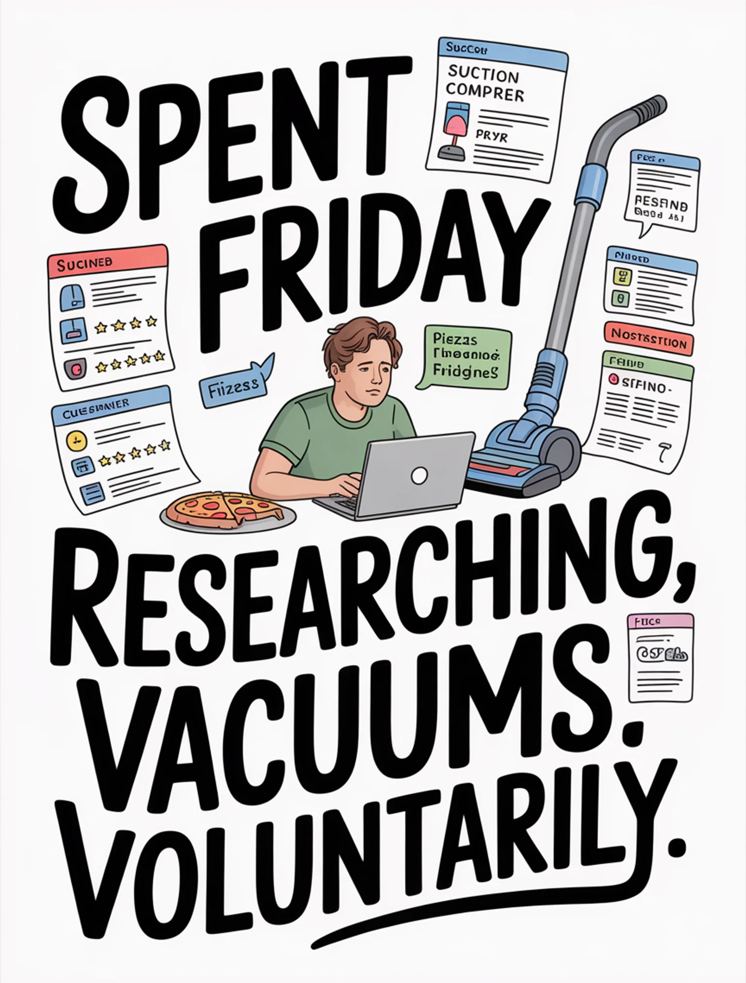 Researched Vacuums for Fun