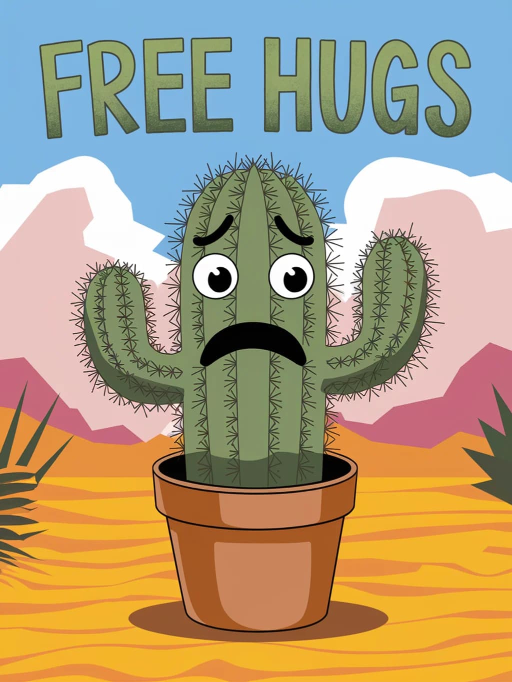 Cactus Wants Hug