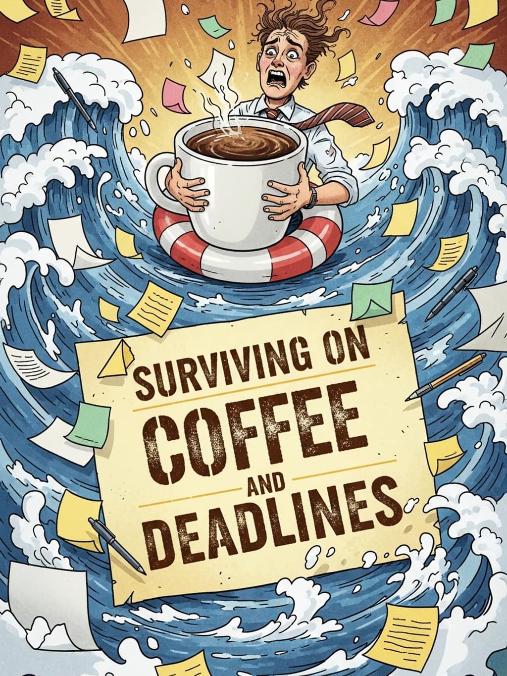 Surviving On Coffee And Deadlines
