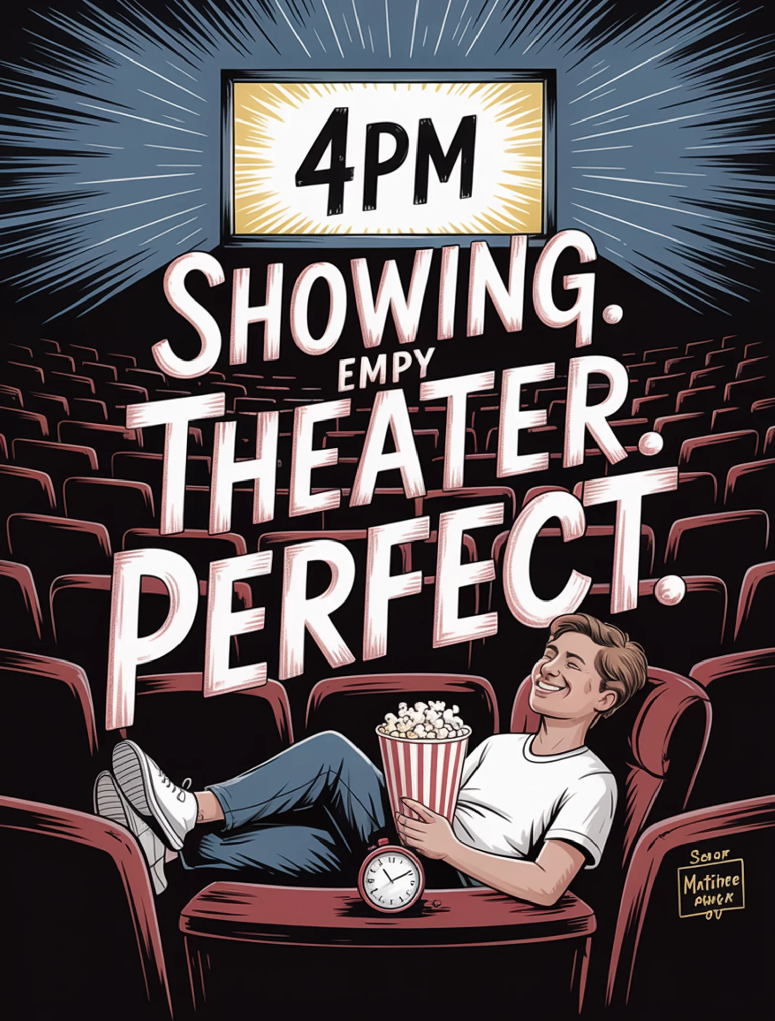 Booked the Earliest Showing