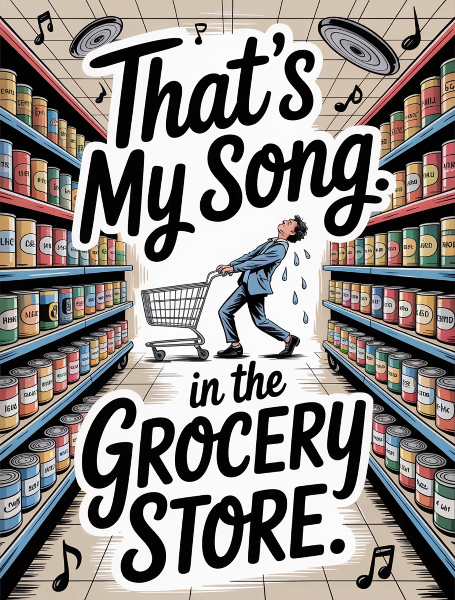 Grocery Store Playing My Banger