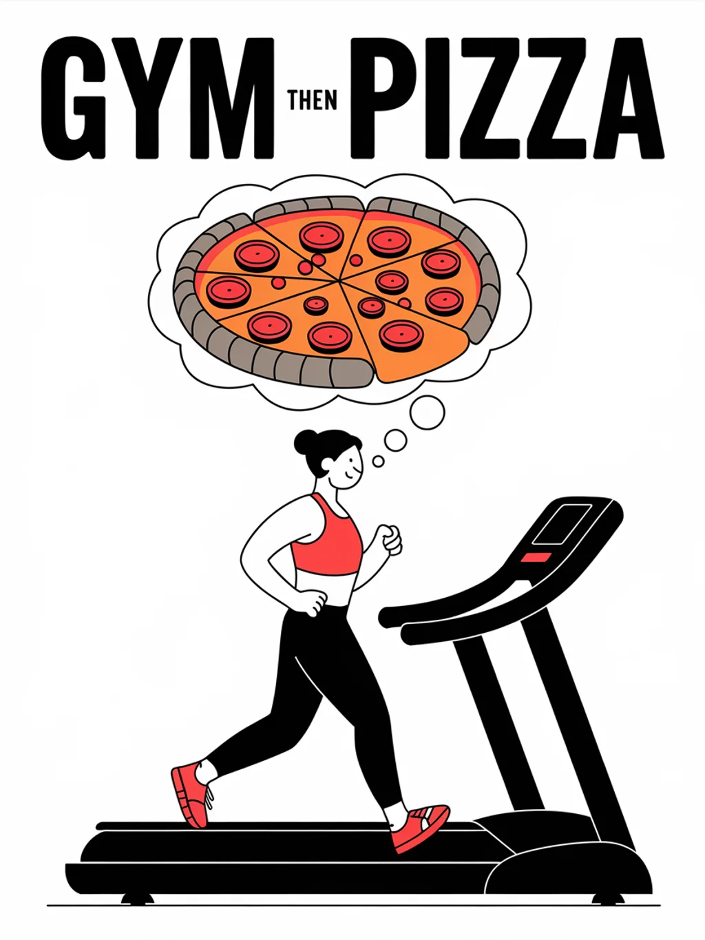 Gym Then Pizza