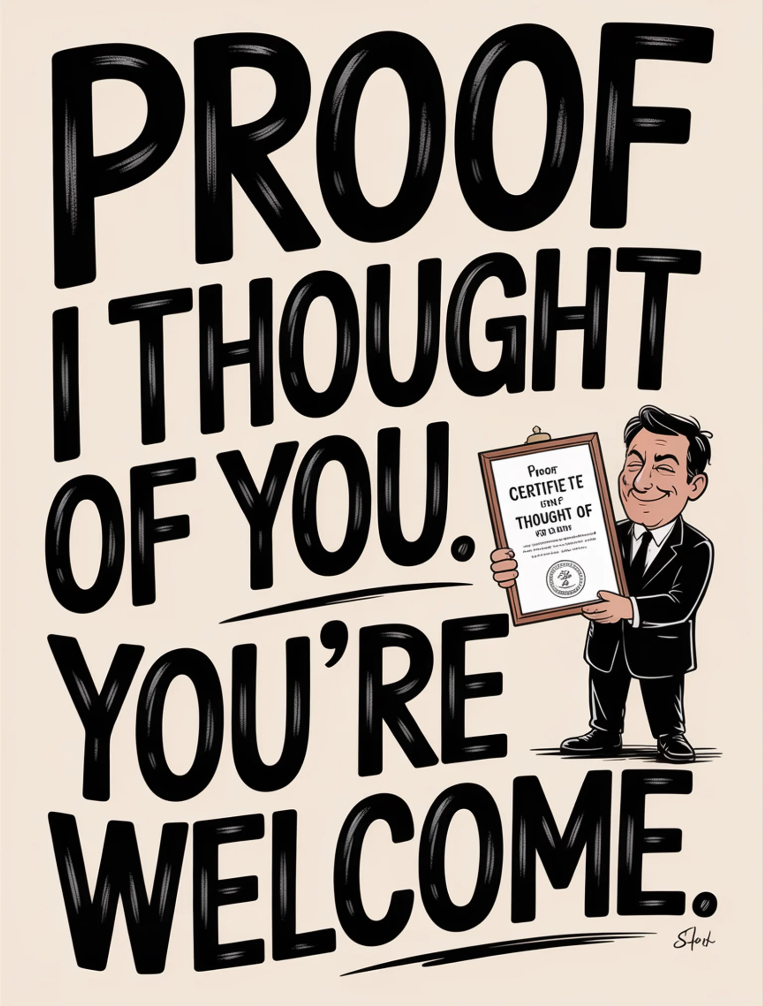 Proof You Were Thought Of