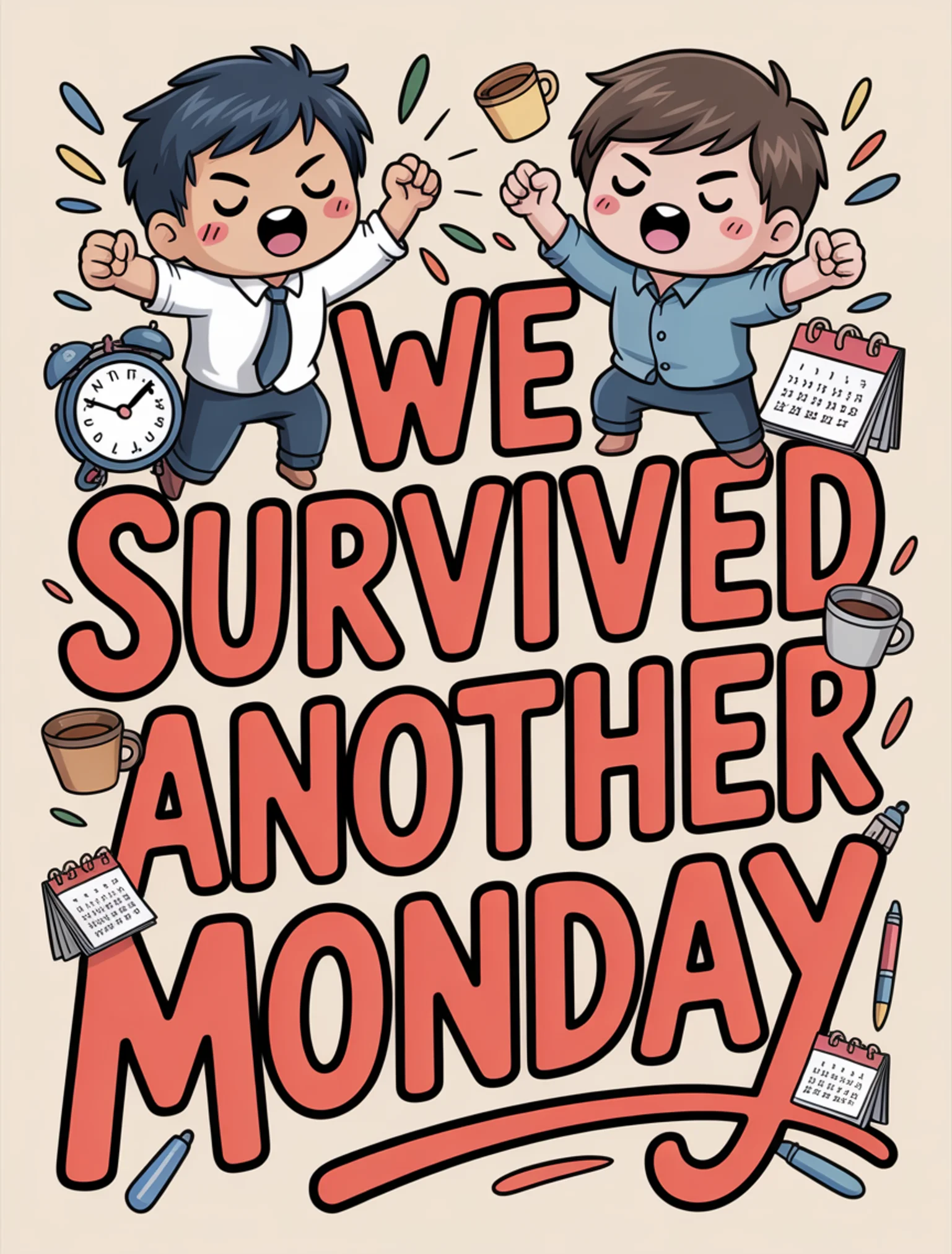 Survived Monday