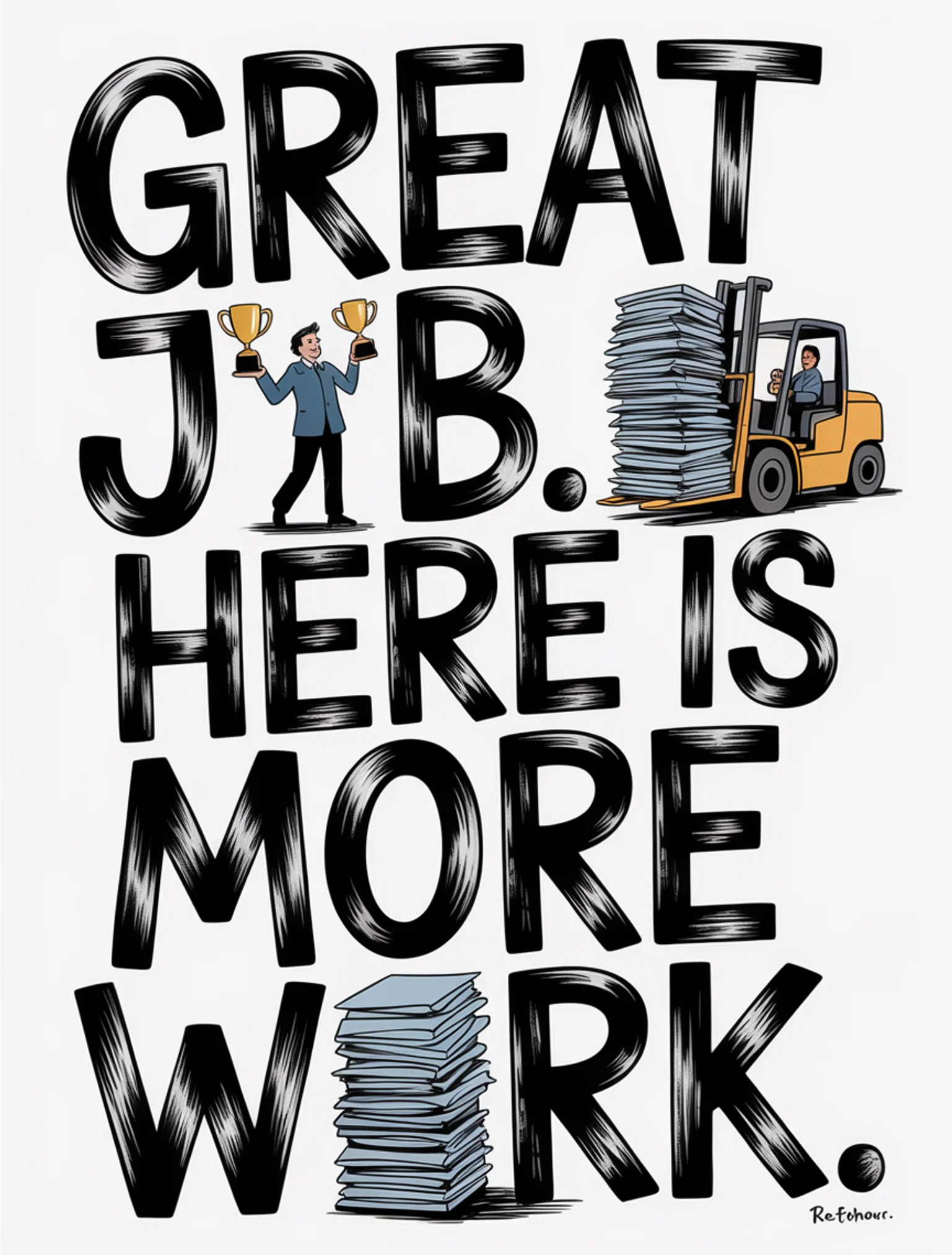 Great Job Means More Work