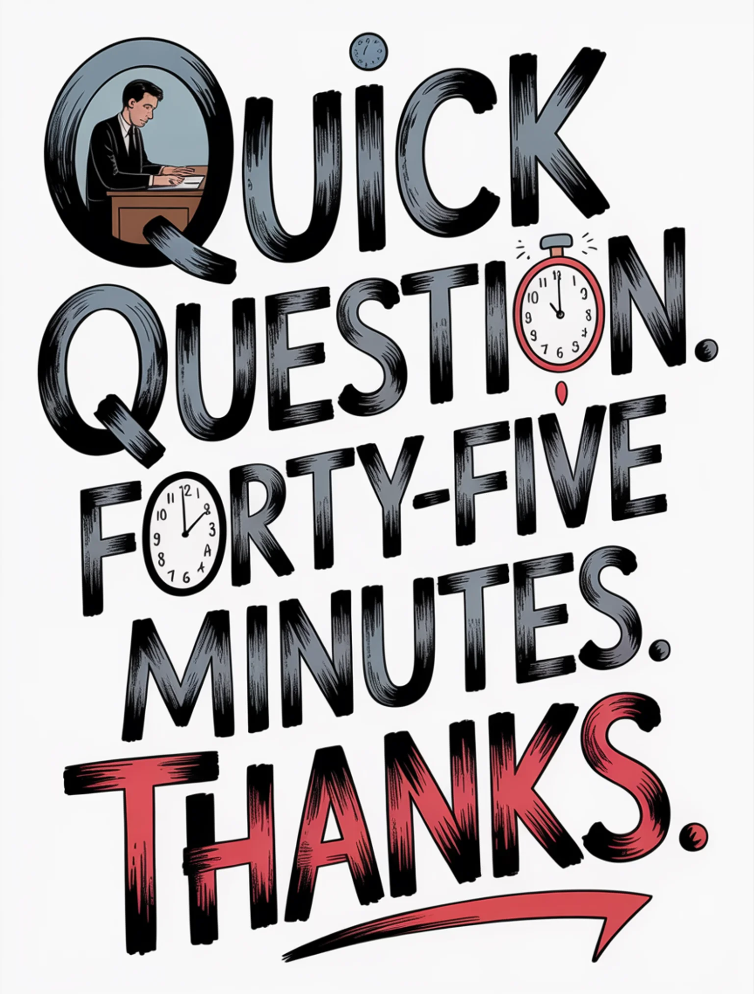 Quick Question. It Wasn't Quick.