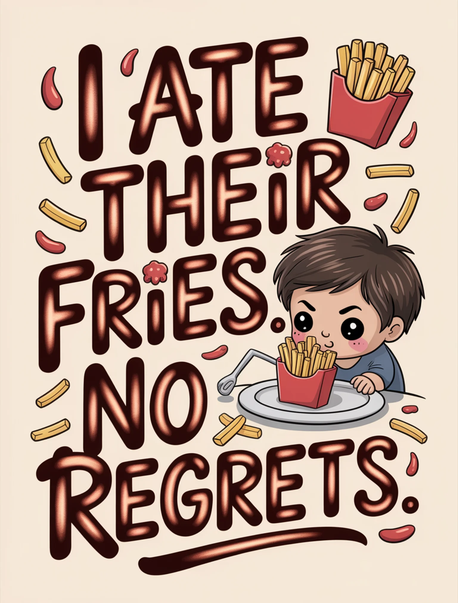 Ate Their Fries