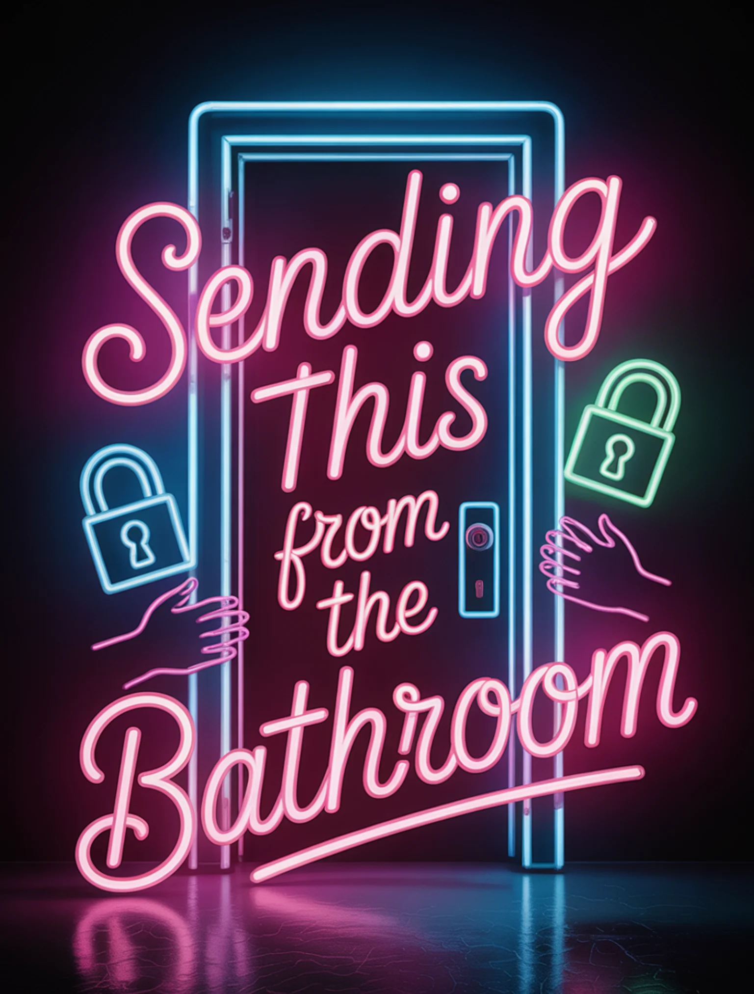 Hiding in the Bathroom