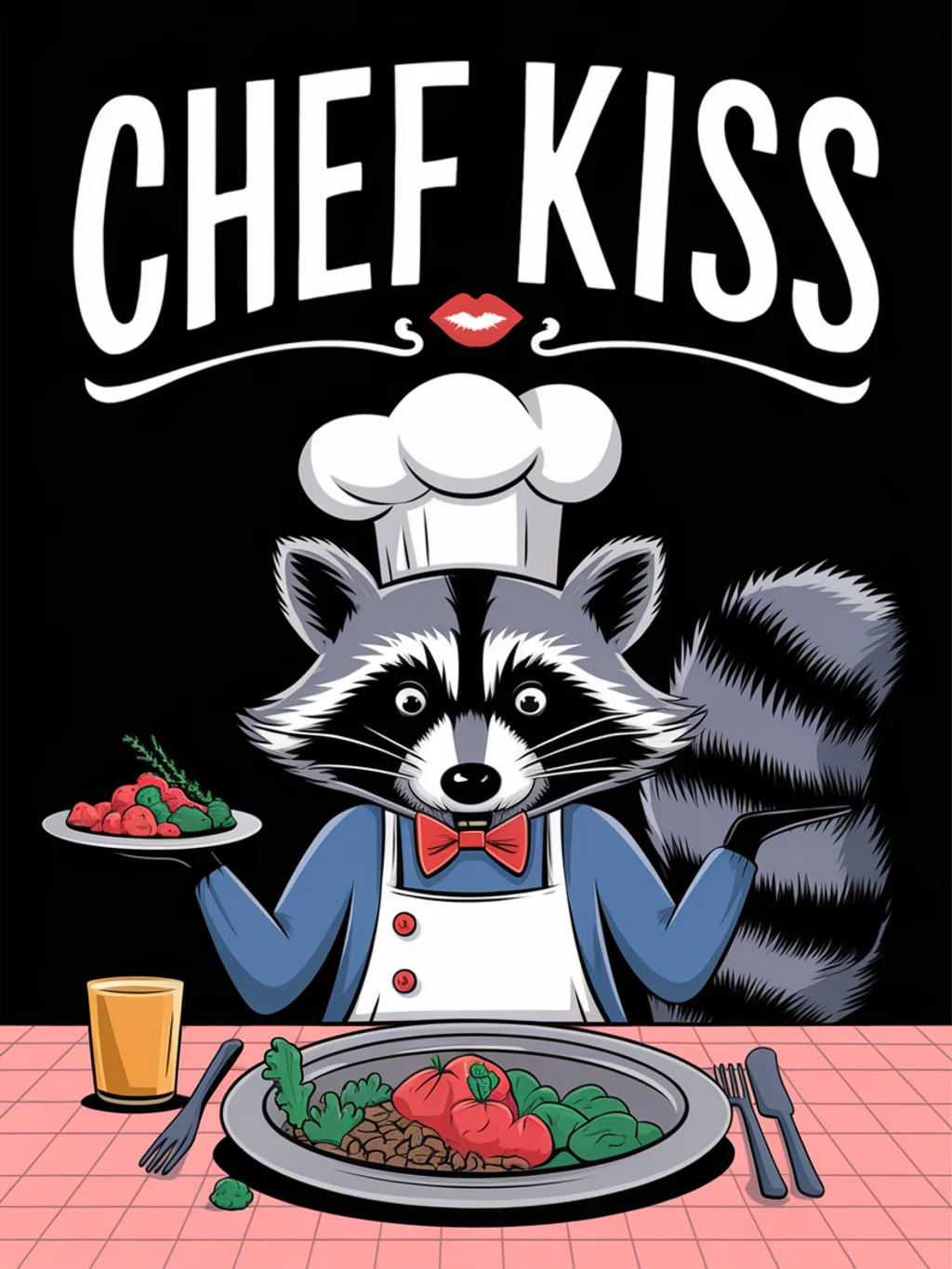 Raccoon Gourmet Chef