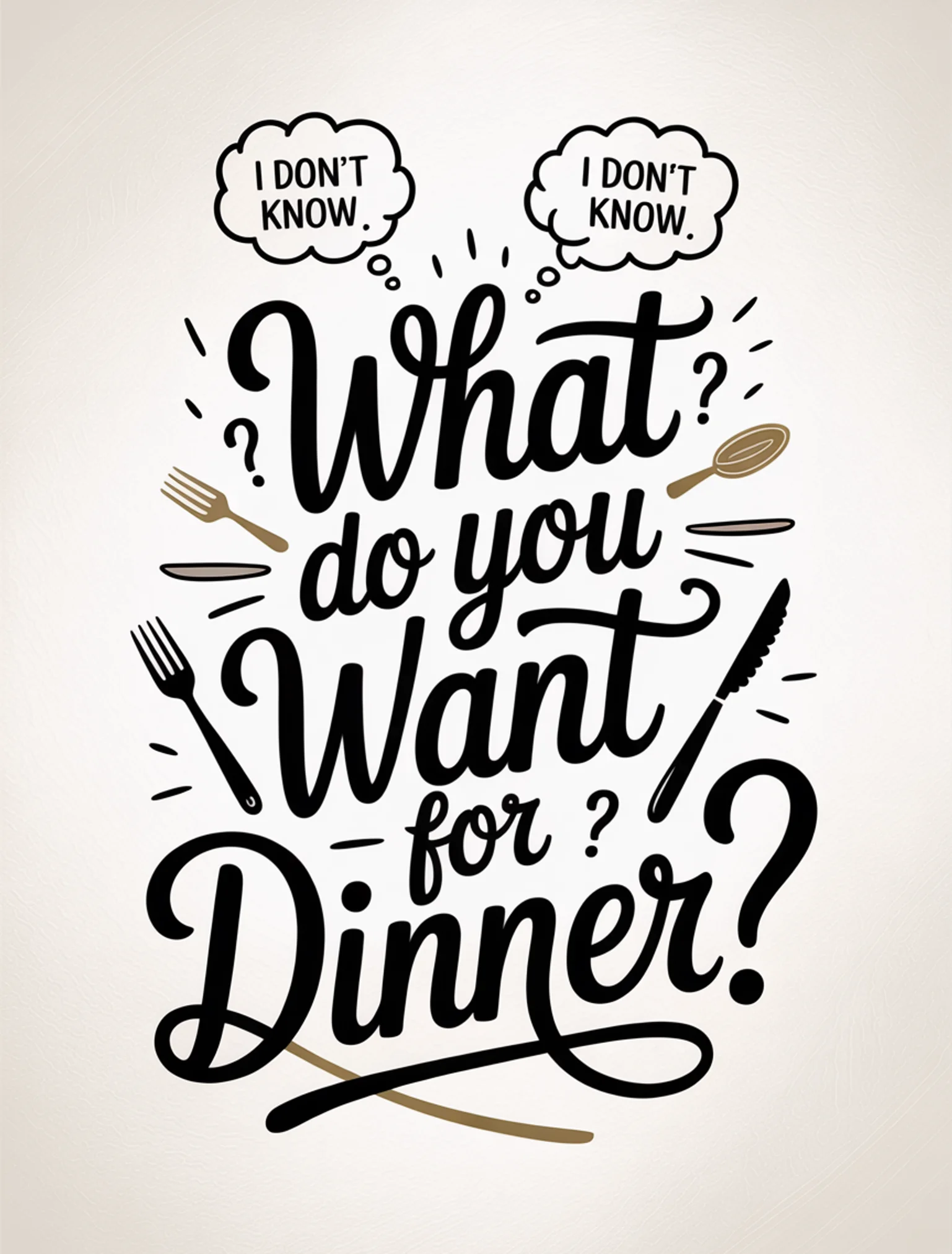 What's for Dinner Fight