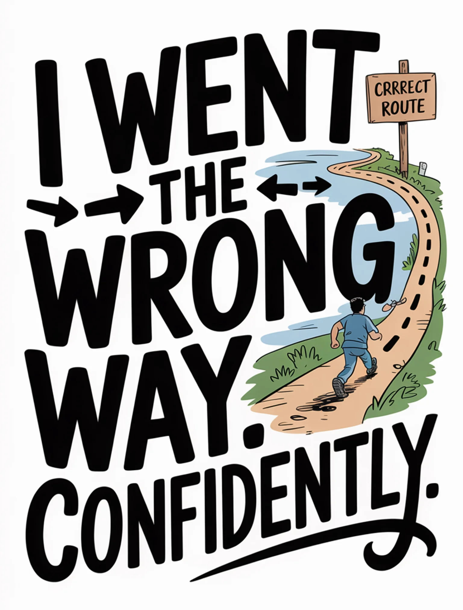 Confidently Wrong Way