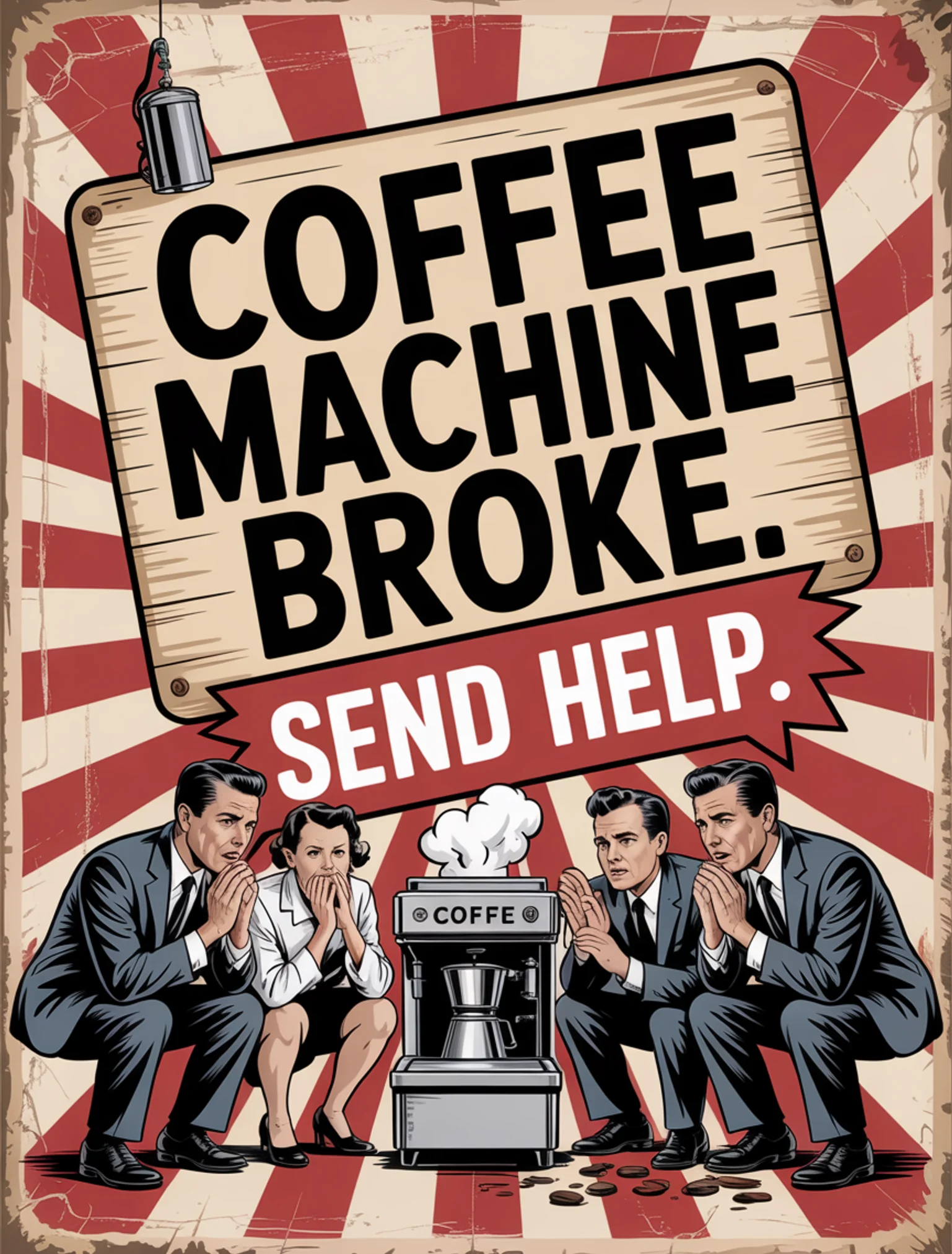 Coffee Machine Down