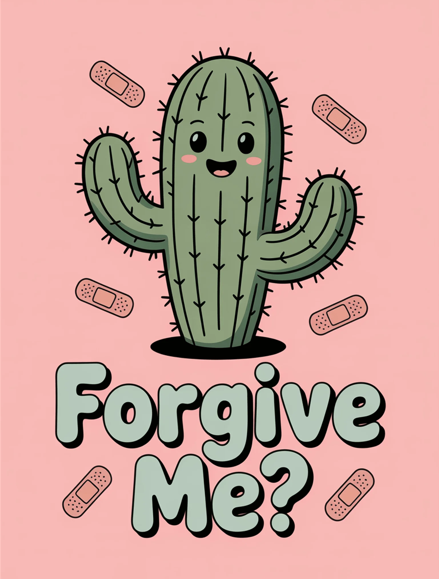 Cactus Hug Forgive