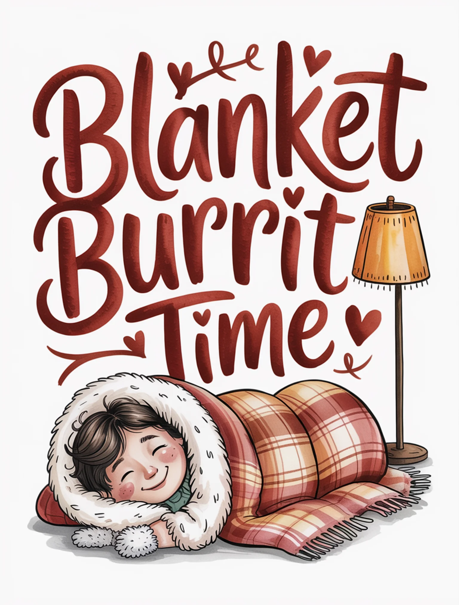 Blanket Burrito Time