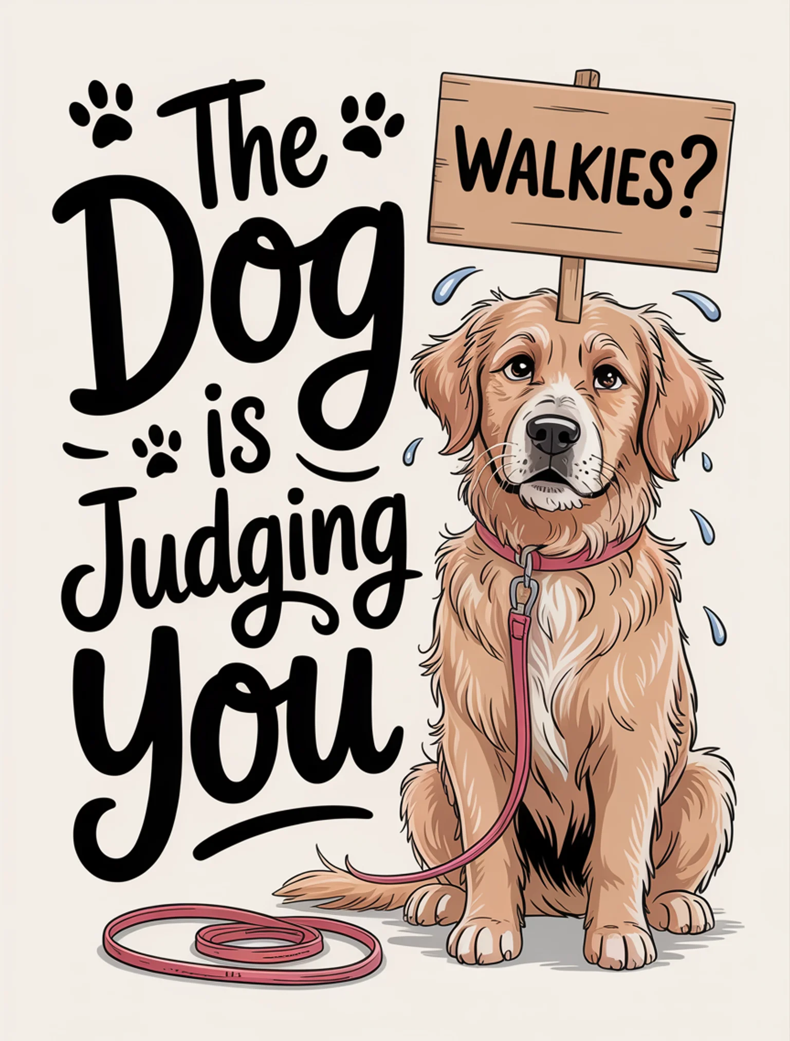 The Dog Is Judging You