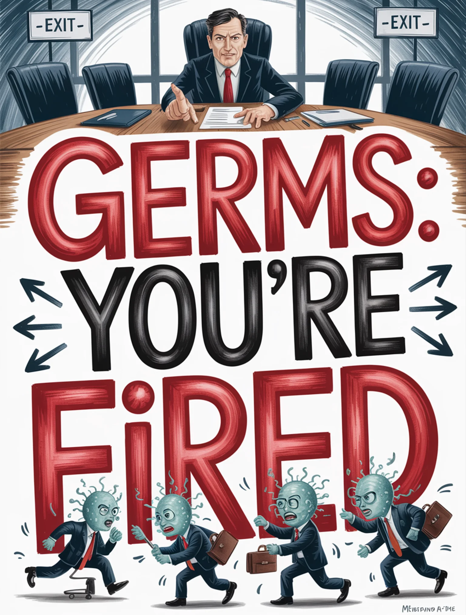 Germs: You're Fired