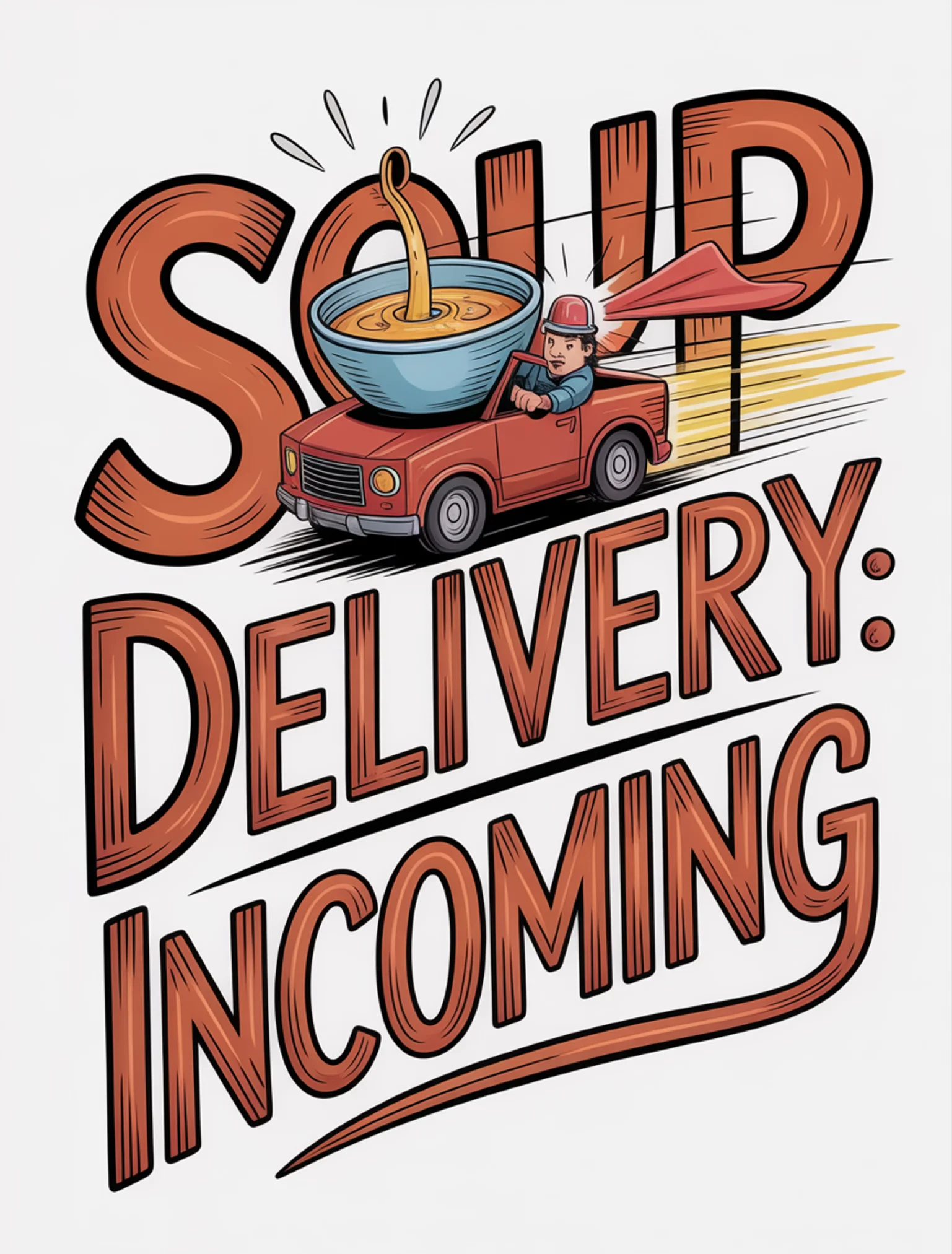 Soup Delivery Incoming