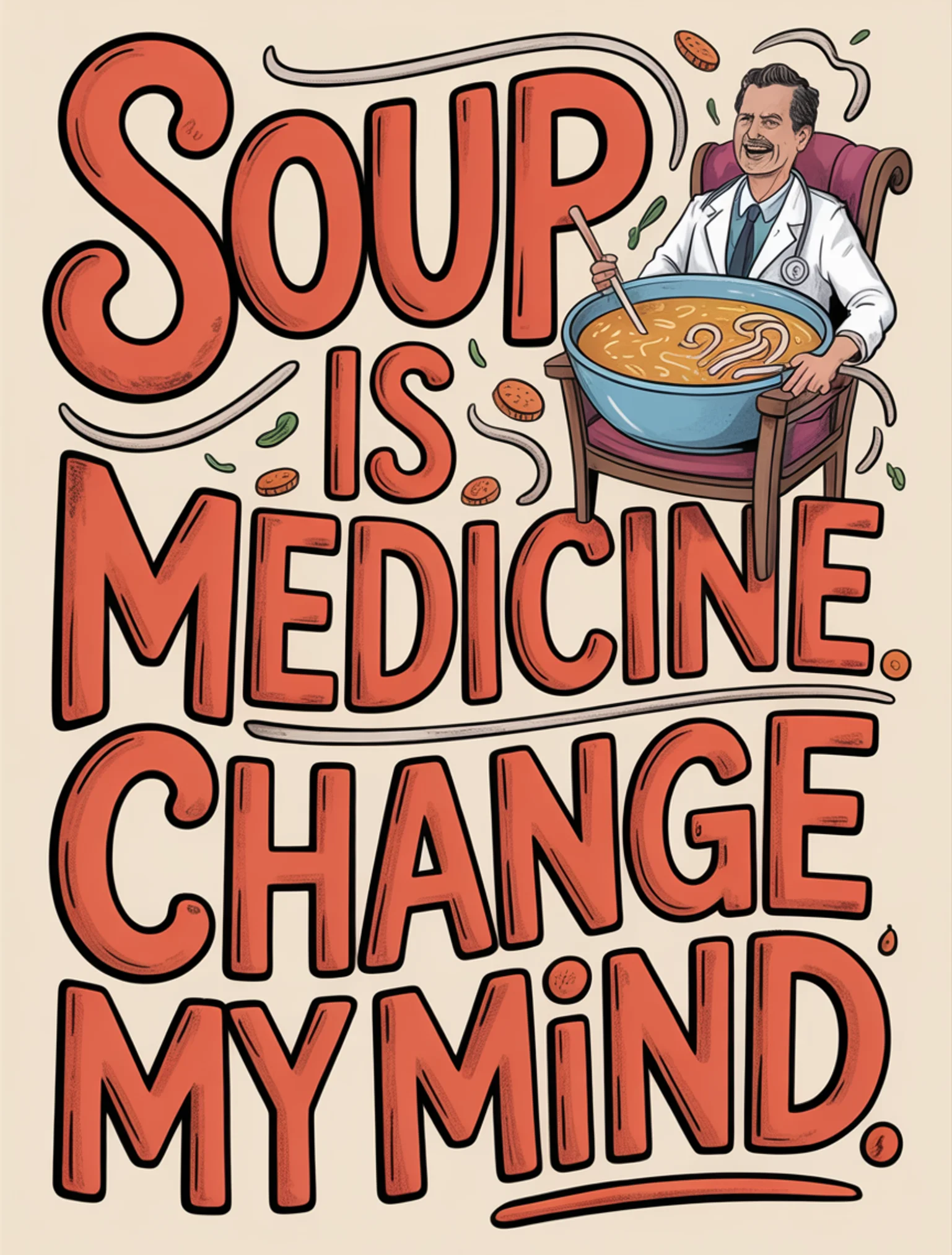 Soup Is Medicine, Change My Mind