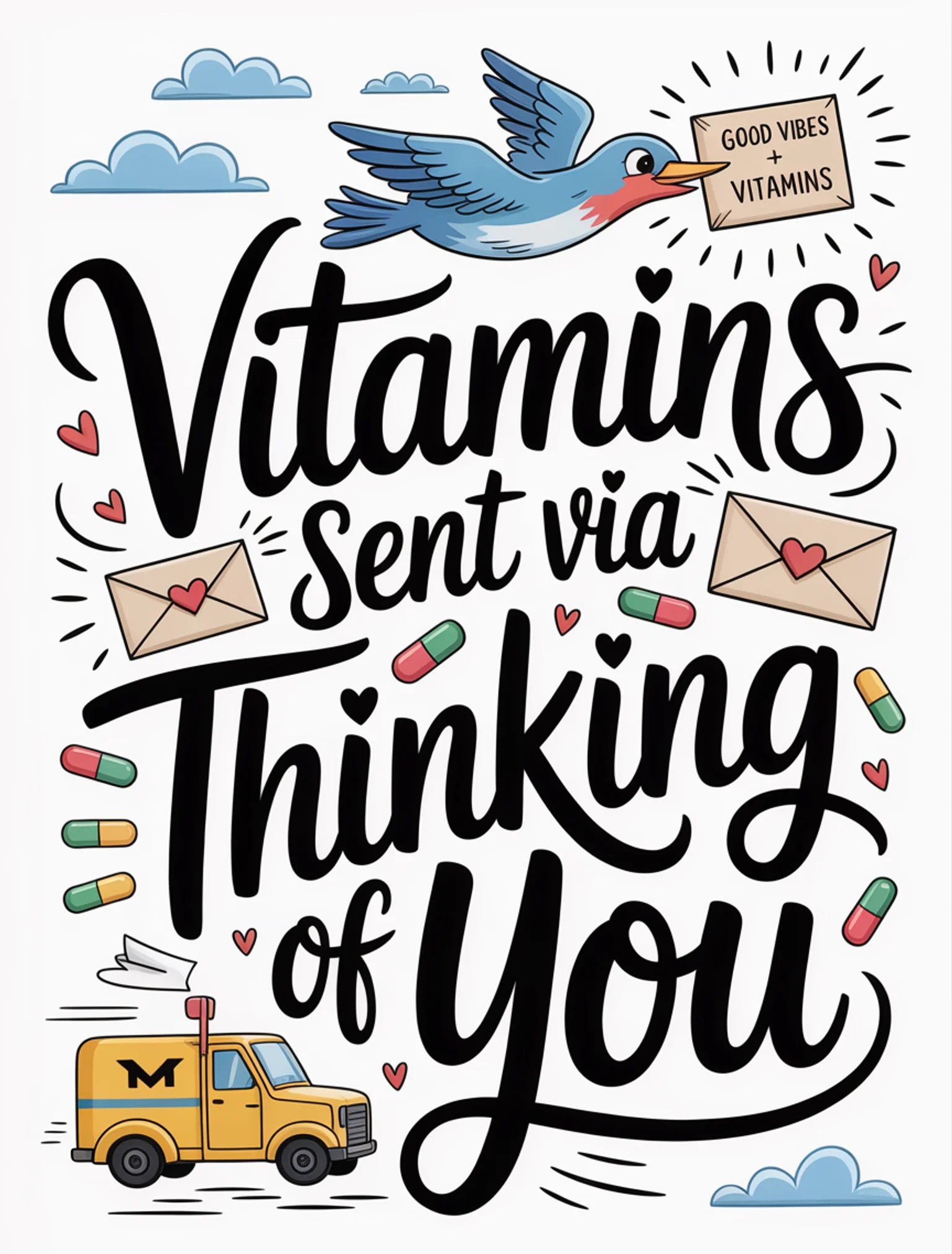 Sent Vitamins Via Thinking of You