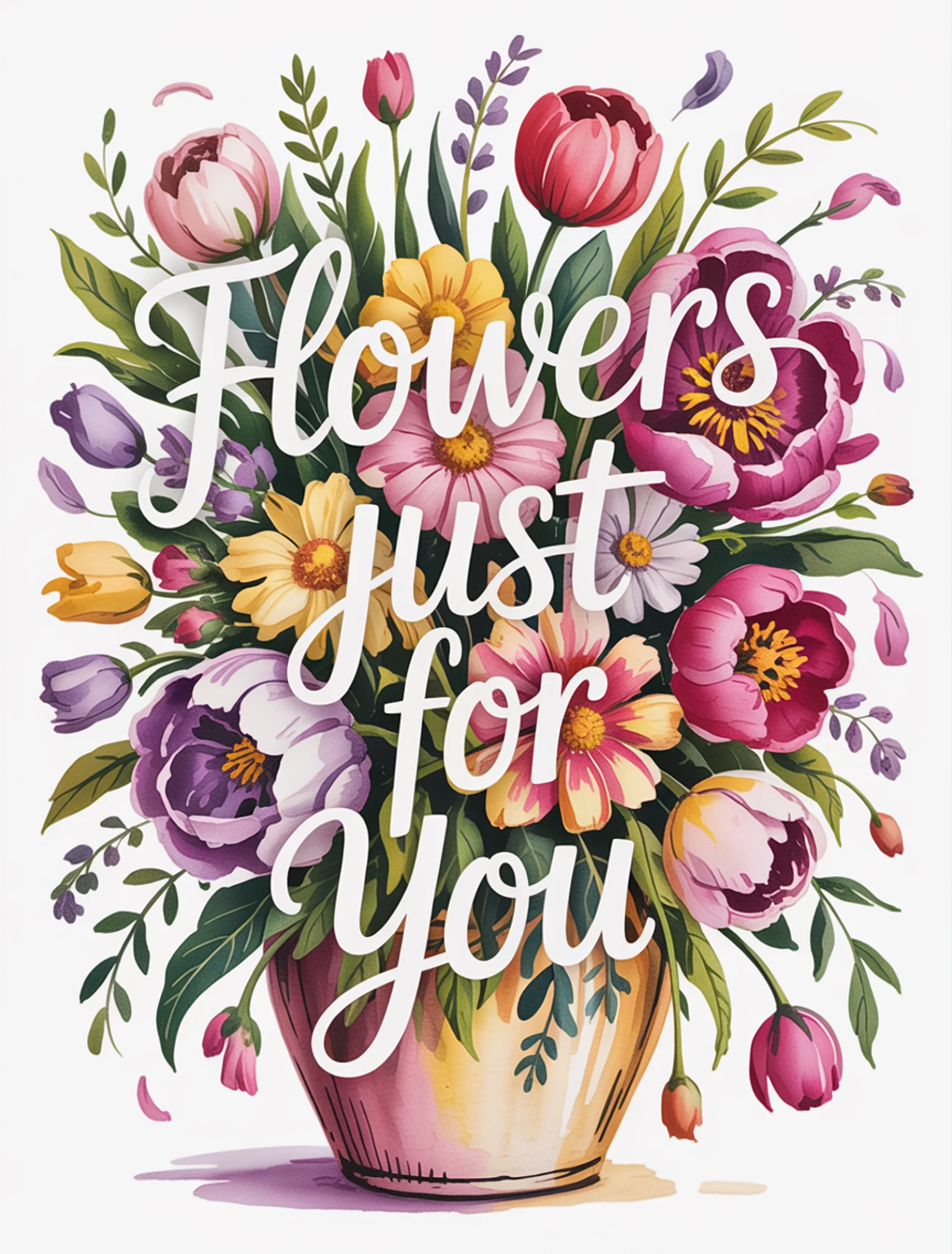 Flowers Just for You