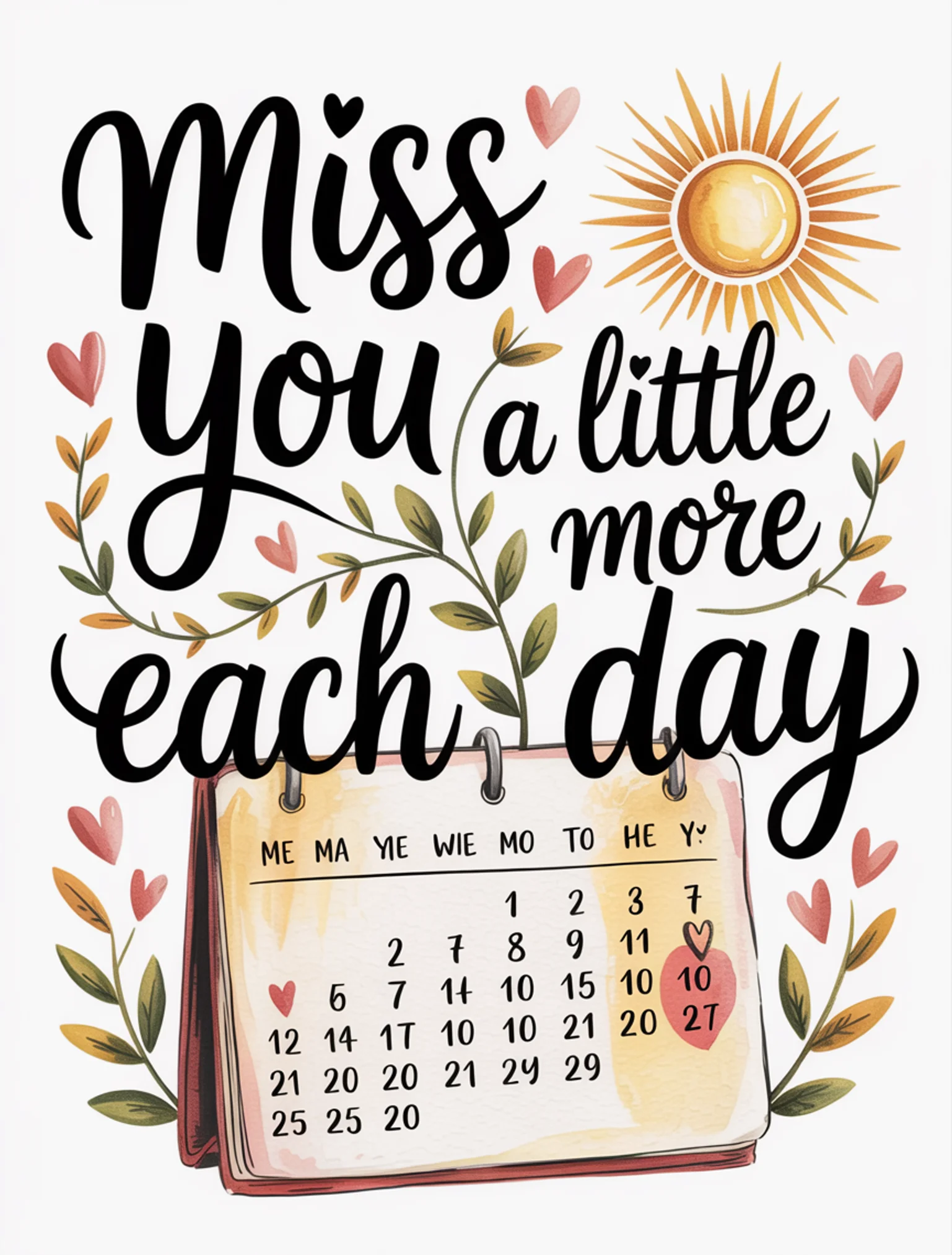 Miss You More Each Day