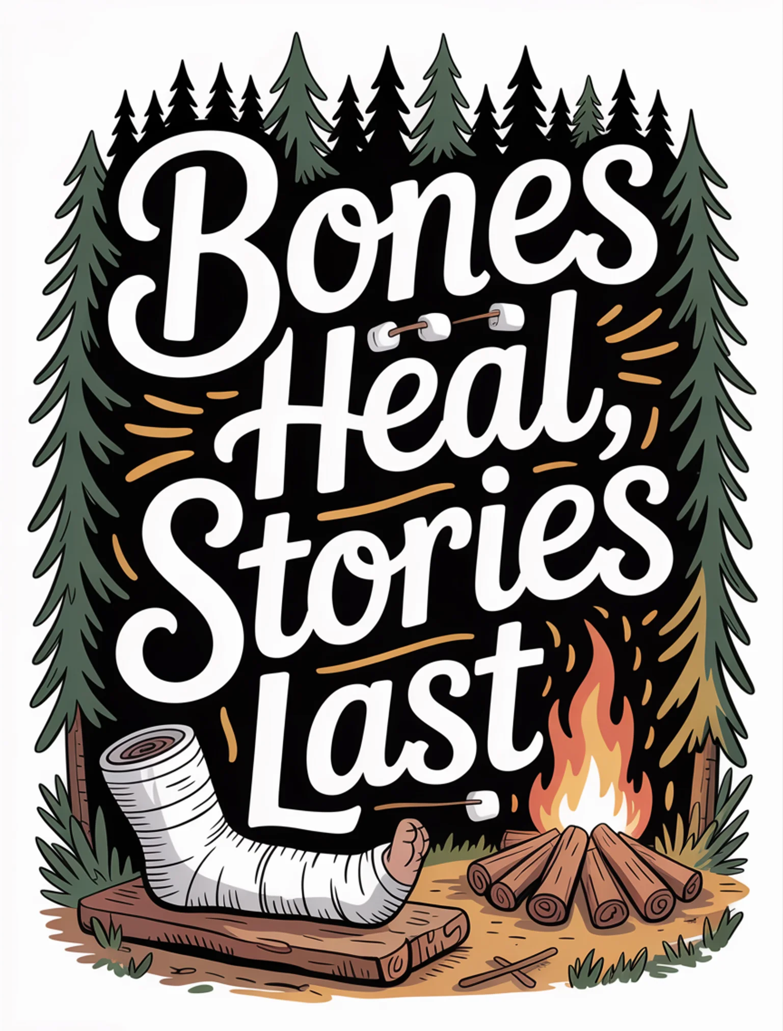 Bones Heal, Stories Last
